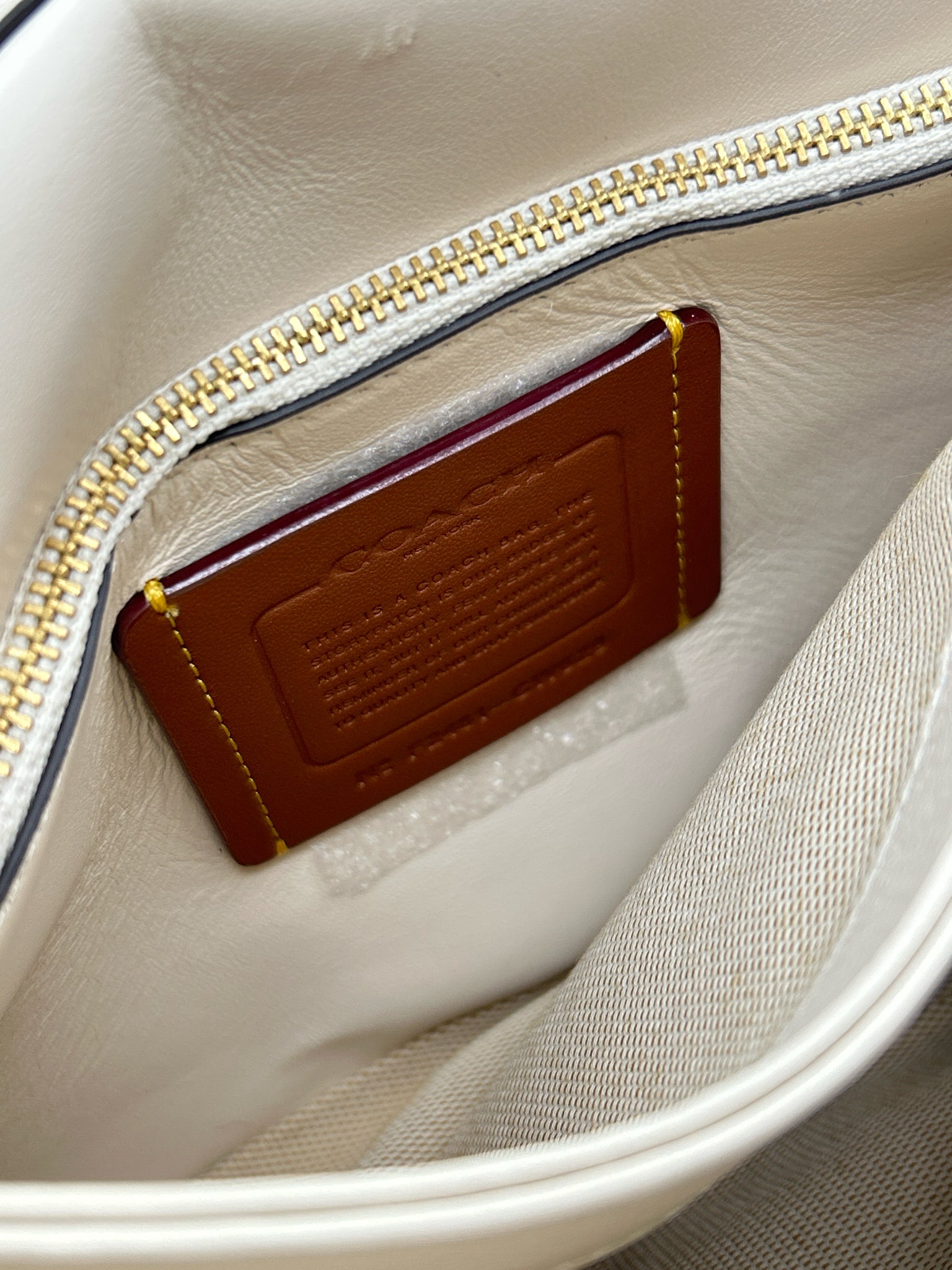 COACH Ivory Women Purse