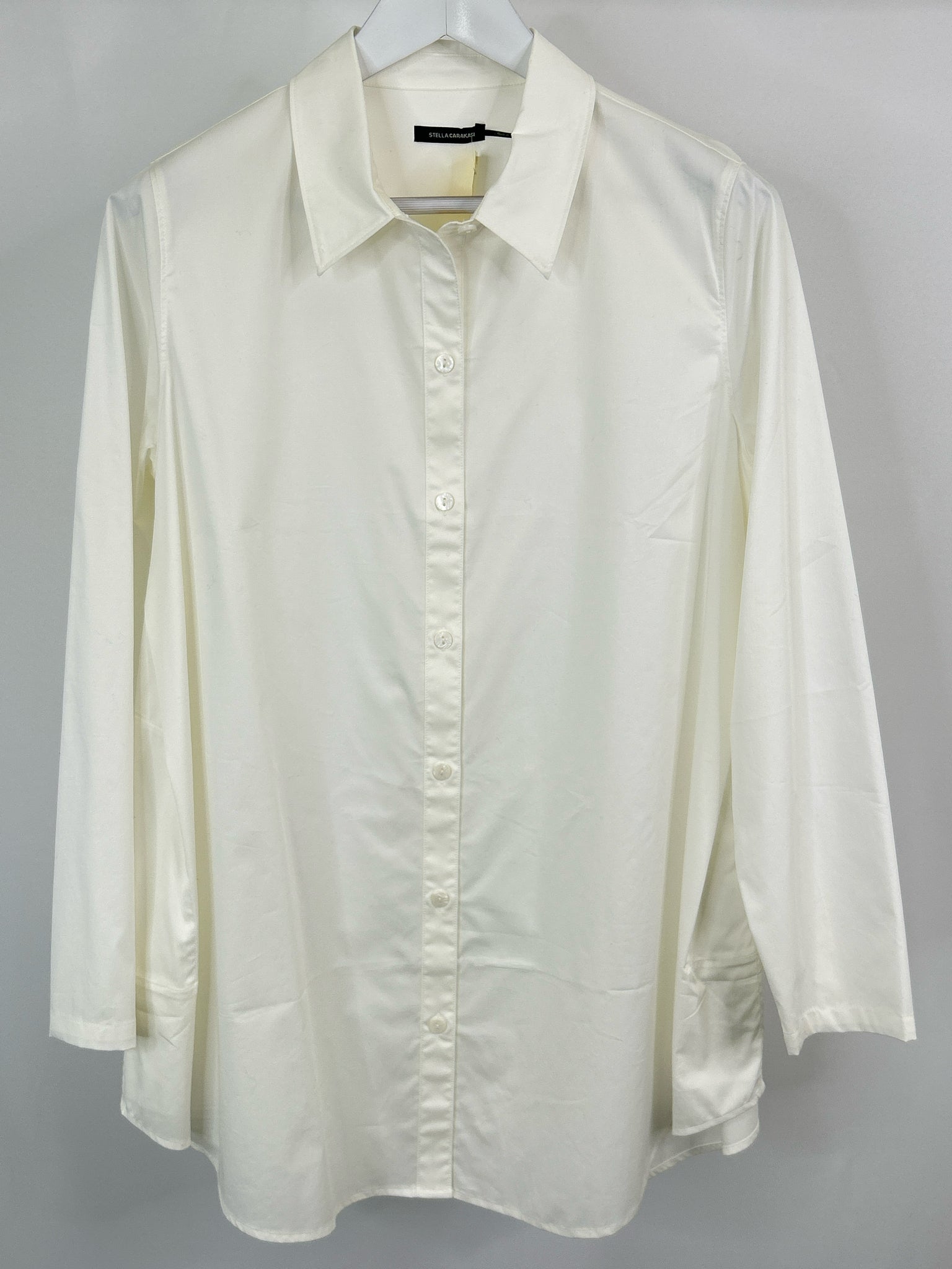 STELLA CARAKASI Size M White Women Tunic
