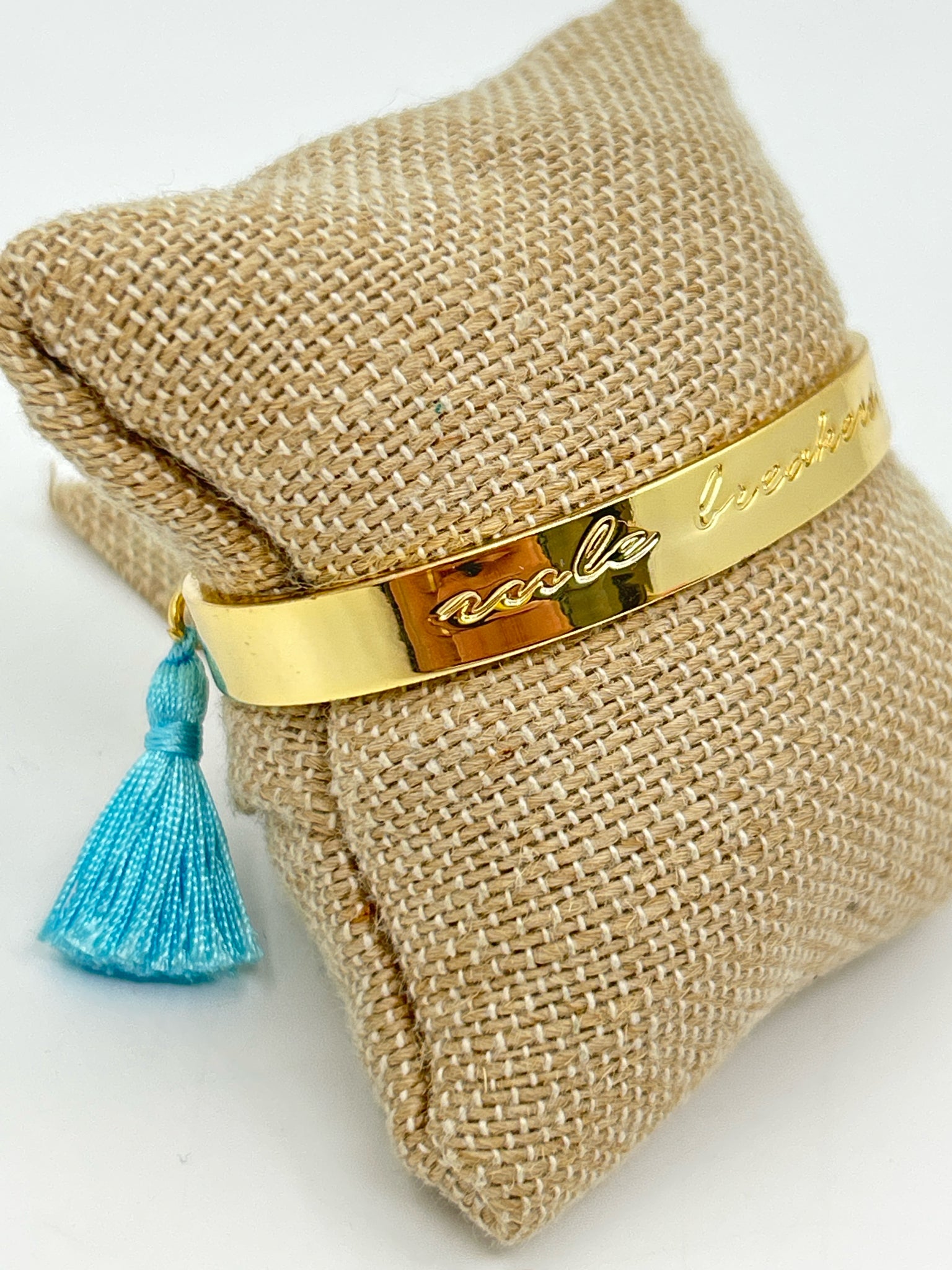 LILLY PULITZER Gold and Blue Bracelet