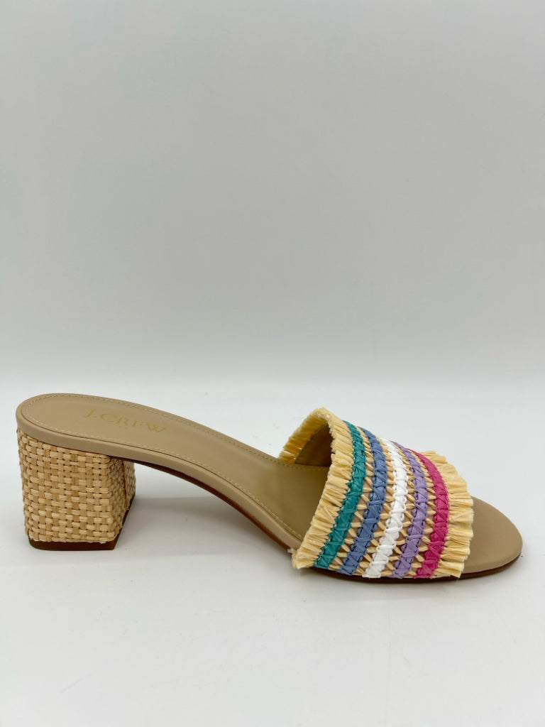 J. CREW Size 8 Natural Women's Sandal