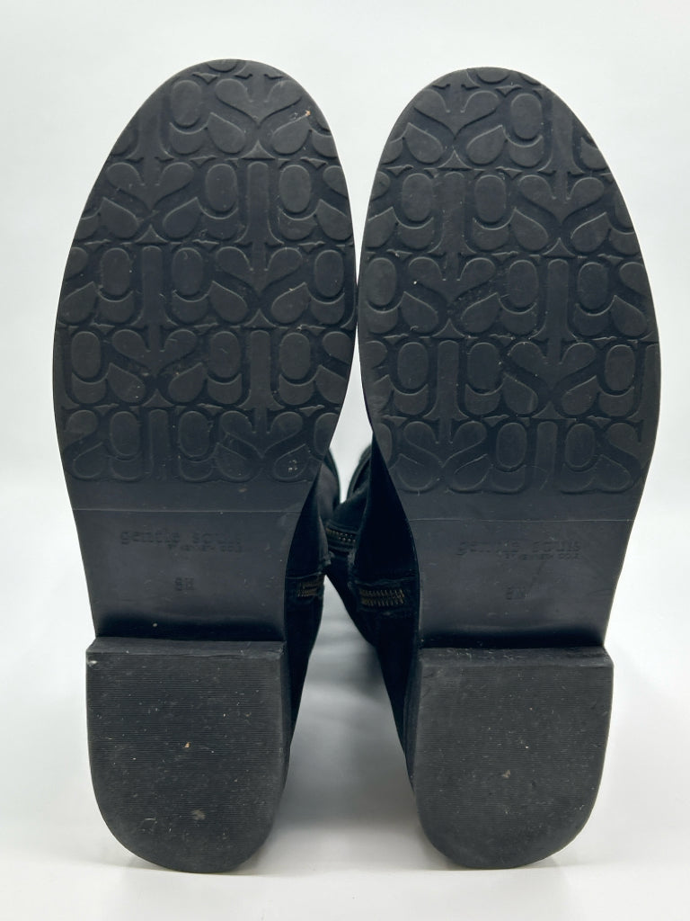 GENTLE SOULS Size 8M Black Women Boots
