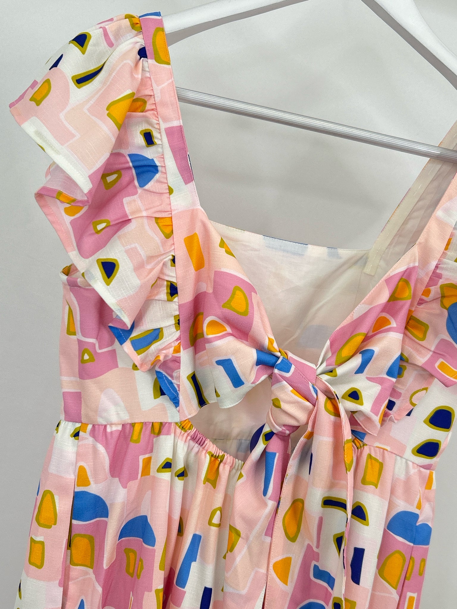 Crosby by Mollie Burch Size XS/S Pink and Blue Women Dress