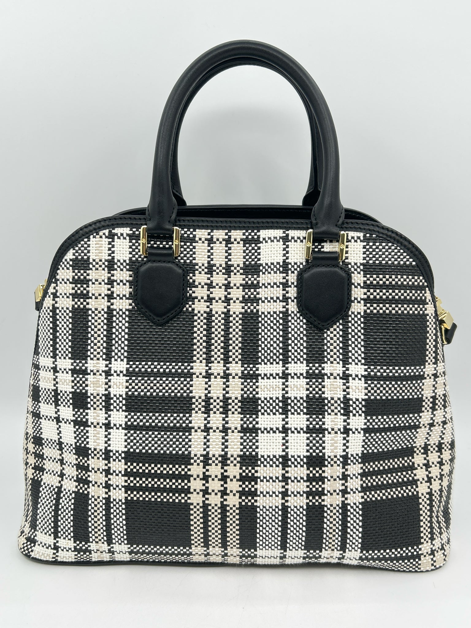 TORY BURCH Black and White Women Purse