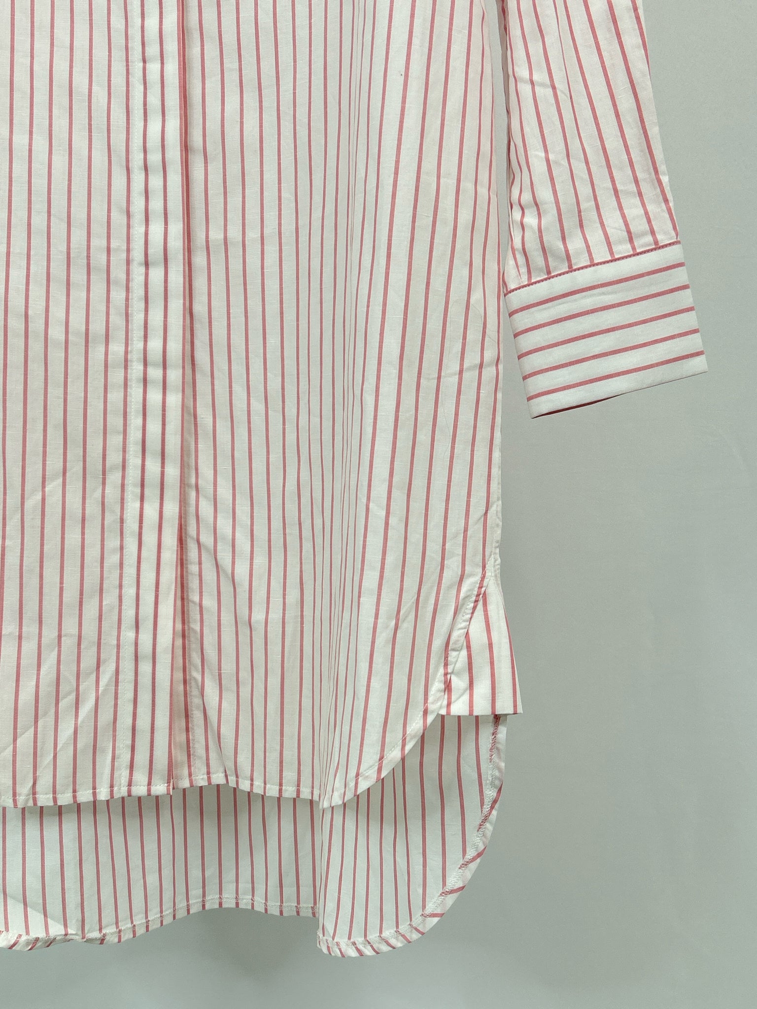 Harshman Size L White and Pink Women Dress NWT