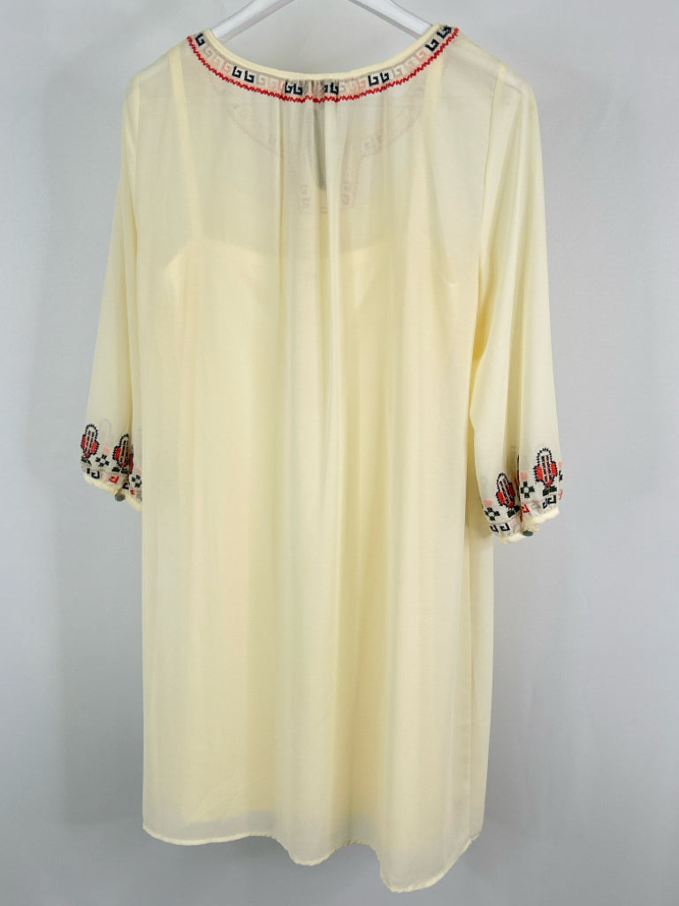 NEIMAN MARCUS Size 14 Cream Women's 2-Piece w/dress