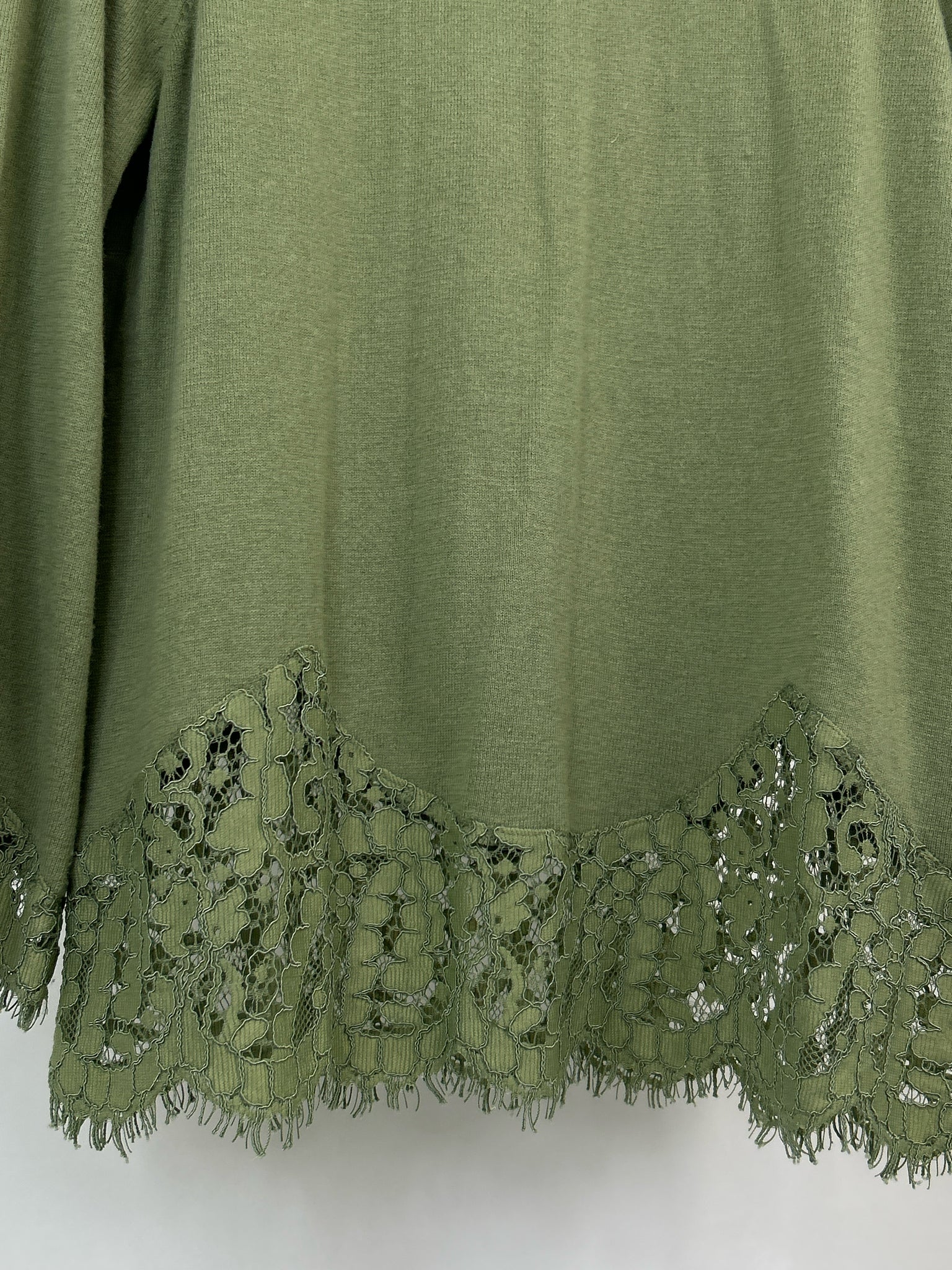 SOFT SURROUNDINGS Size PM Green Women Sweater