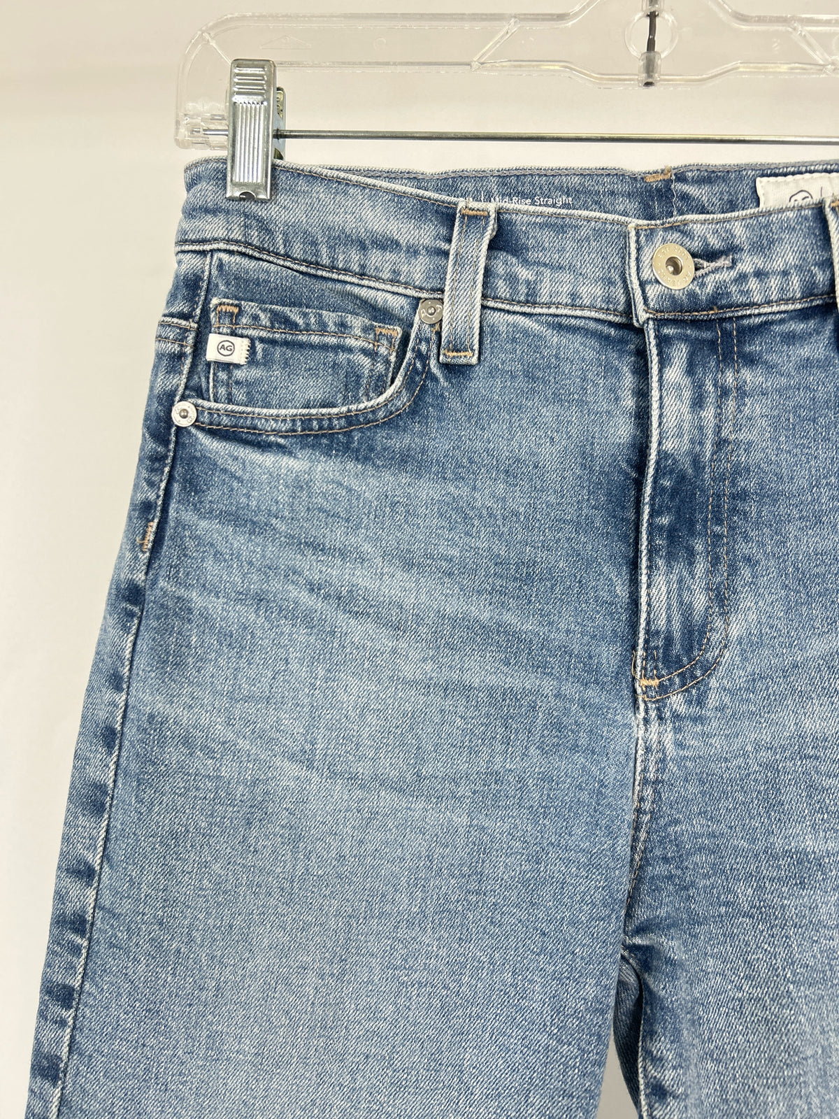 AG Size 0 LIGHT BLUE DENIM Women jeans