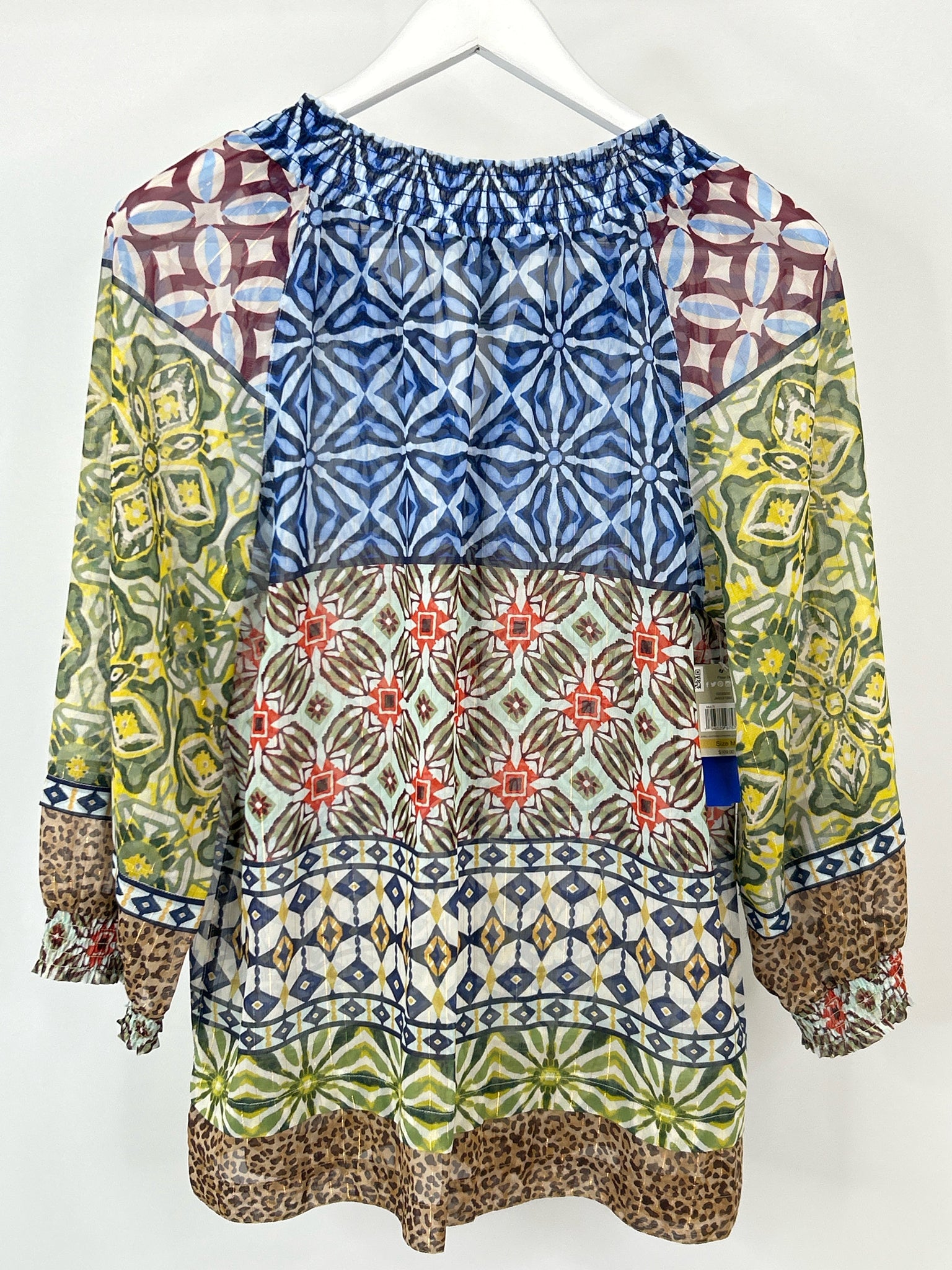 John Mark Size M Multi-Color Women Blouse