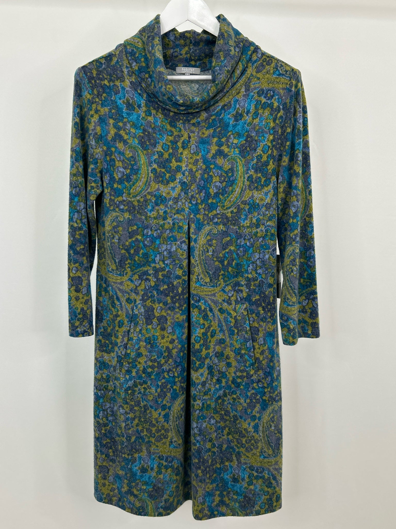 HABITAT Size S Blue Print Women Dress