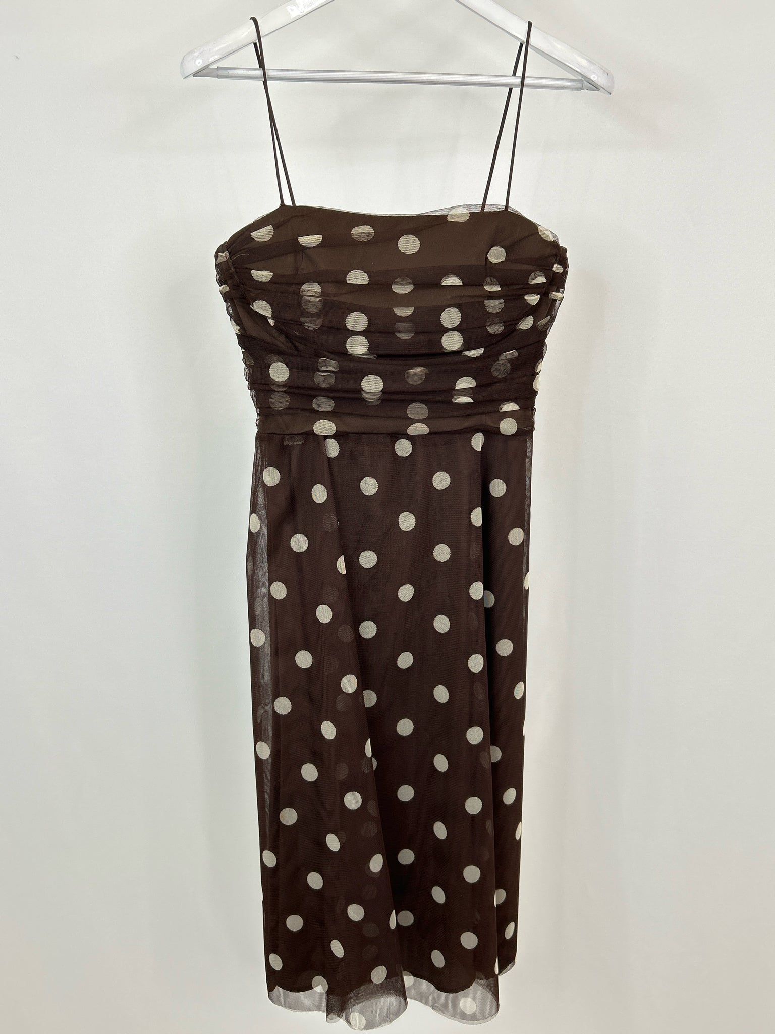 ELIZA J Size 14P Brown Women Dress