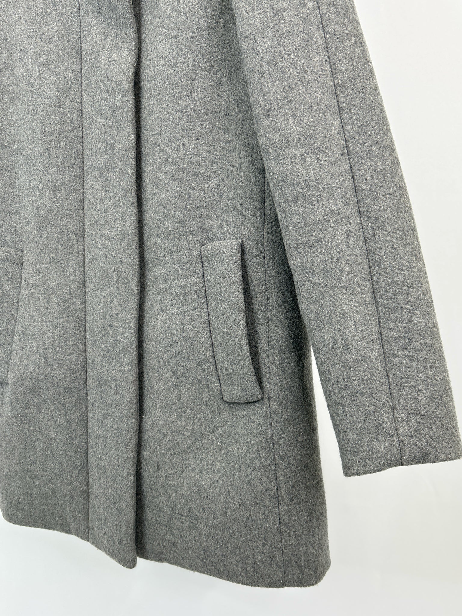 J. CREW Size 0 Gray Women Coat