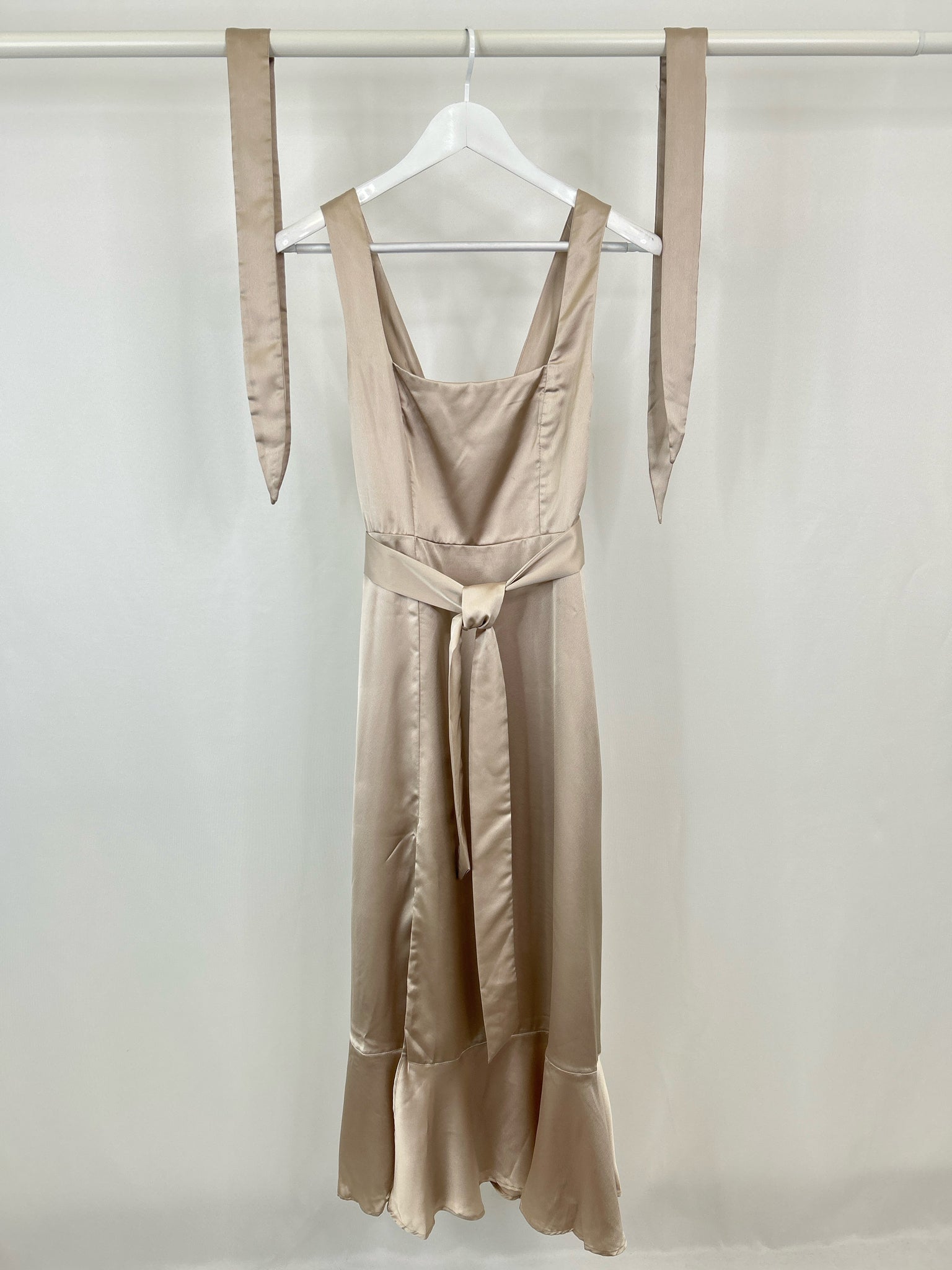 SHOW ME YOUR MUMU Size M Champagne Women Dress NWT