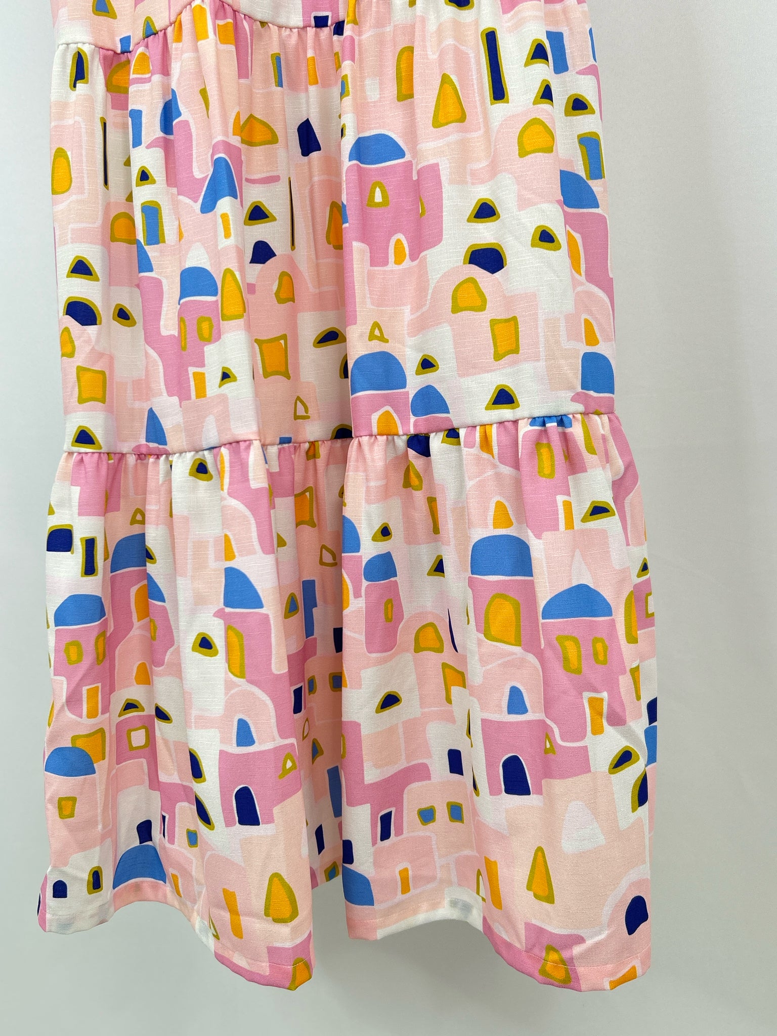 Crosby by Mollie Burch Size XS/S Pink and Blue Women Dress