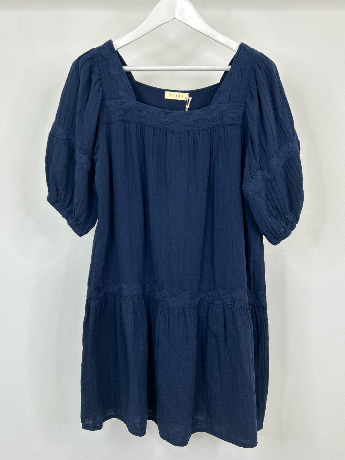 STARK Size S Navy Women Dress NWT