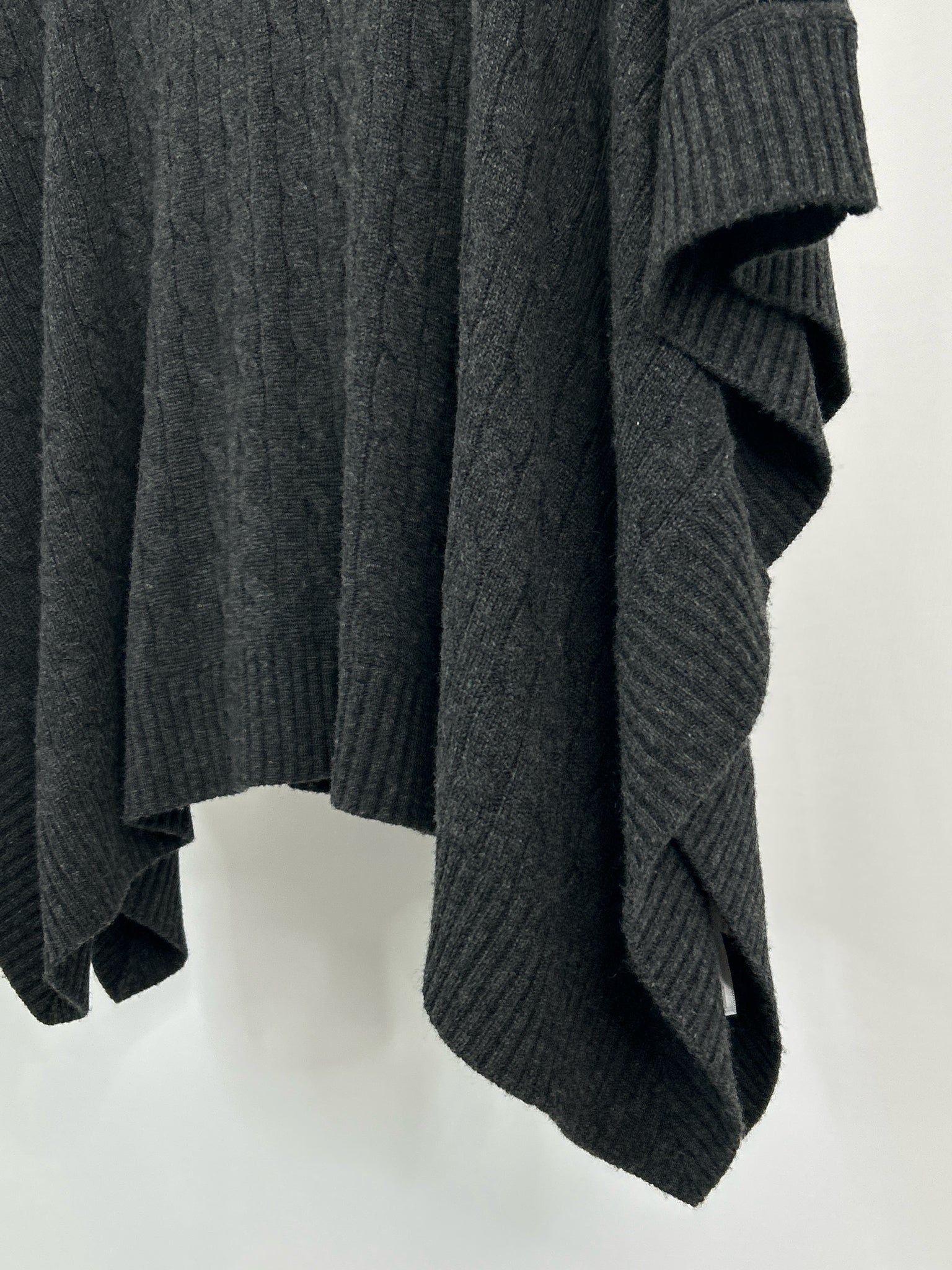 POLO Ralph Lauren Size M Charcoal Women Poncho