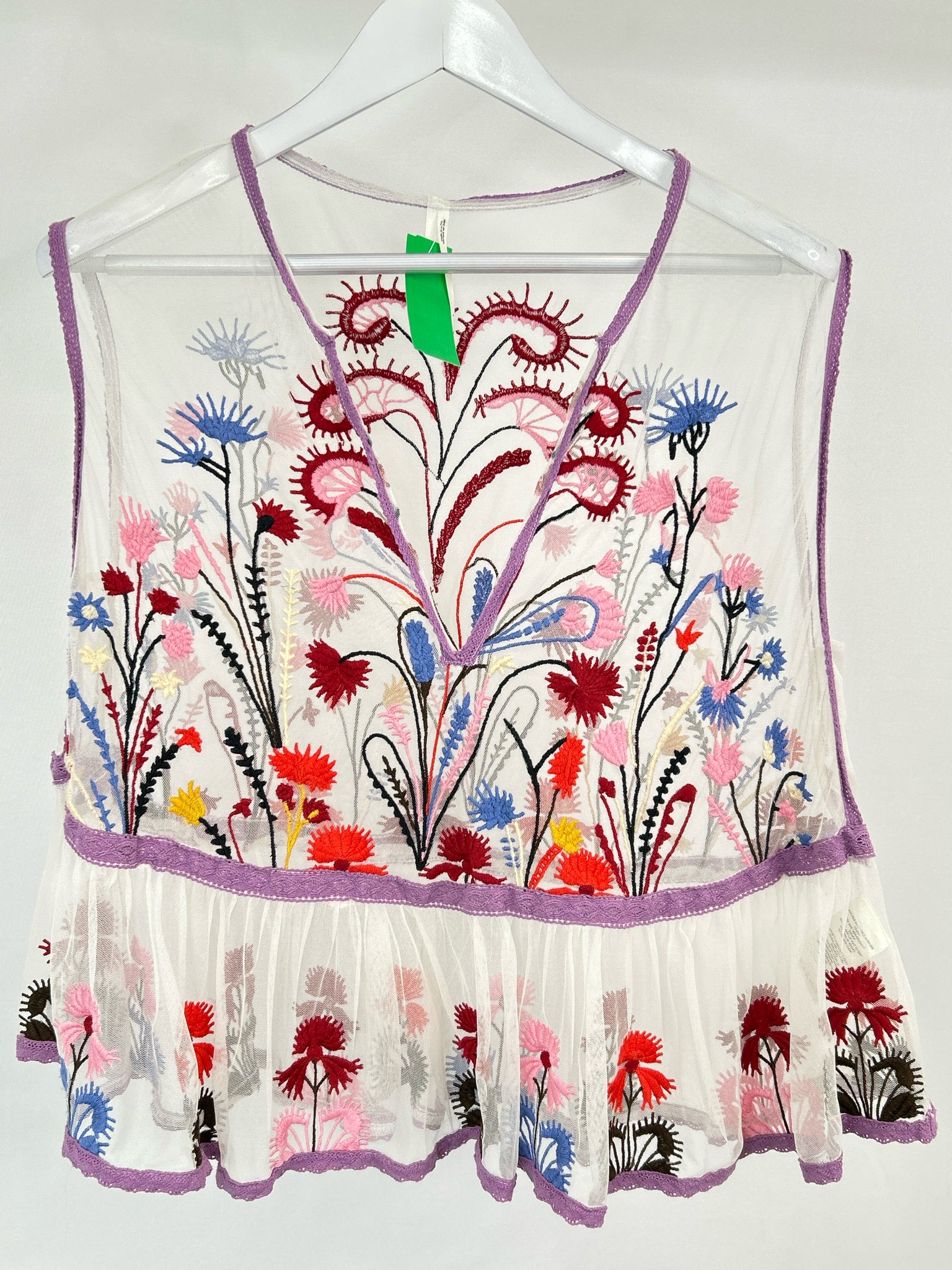 ANTHROPOLOGIE Size L Multi-Color Women Top