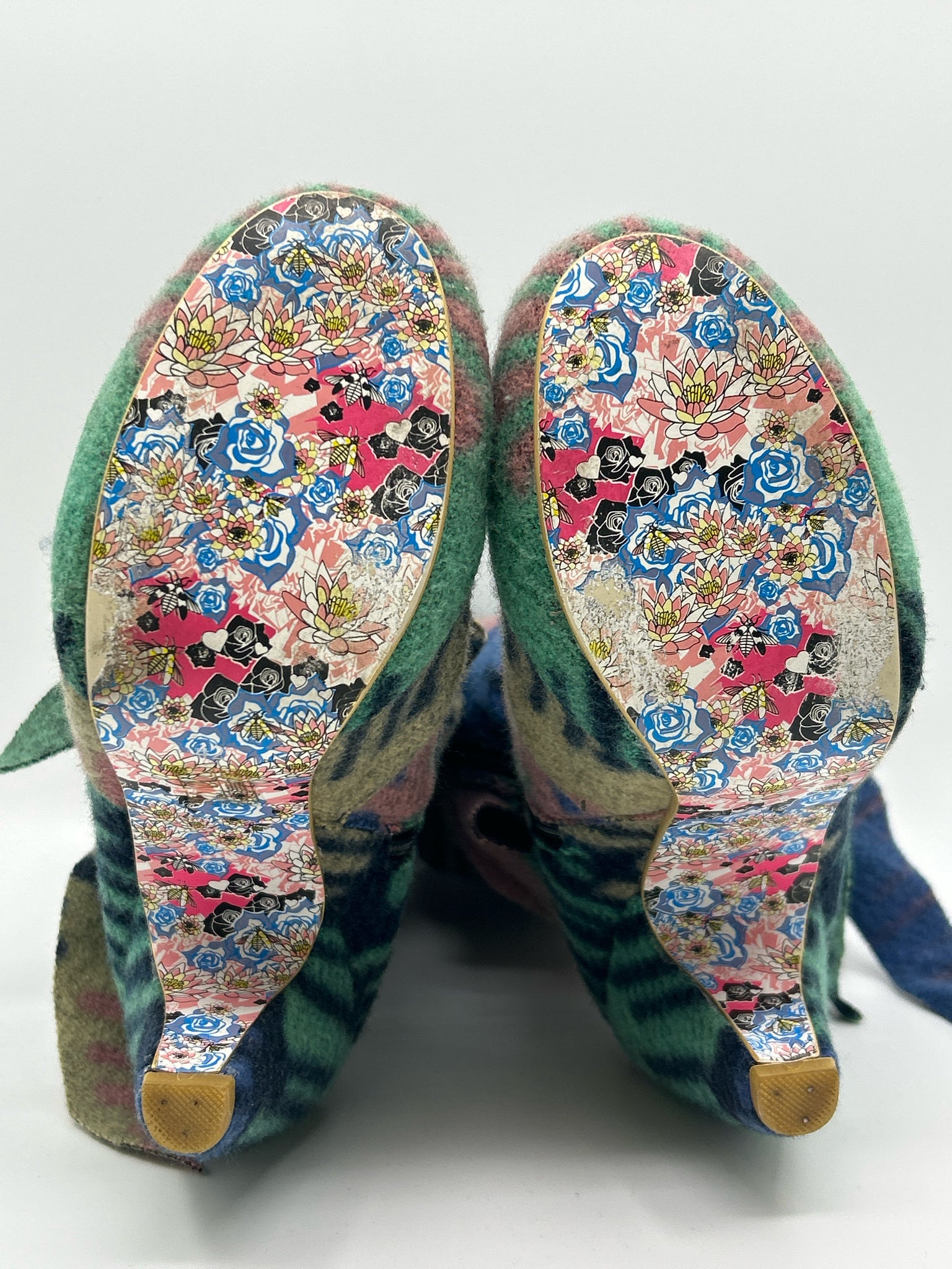 IRREGULAR CHOICE Size 42/11 Multi-Color Women Boots