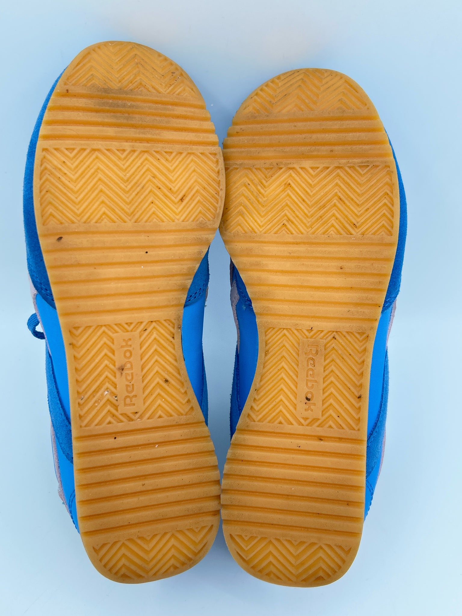 REEBOK Size 8 Blue Women Sneakers