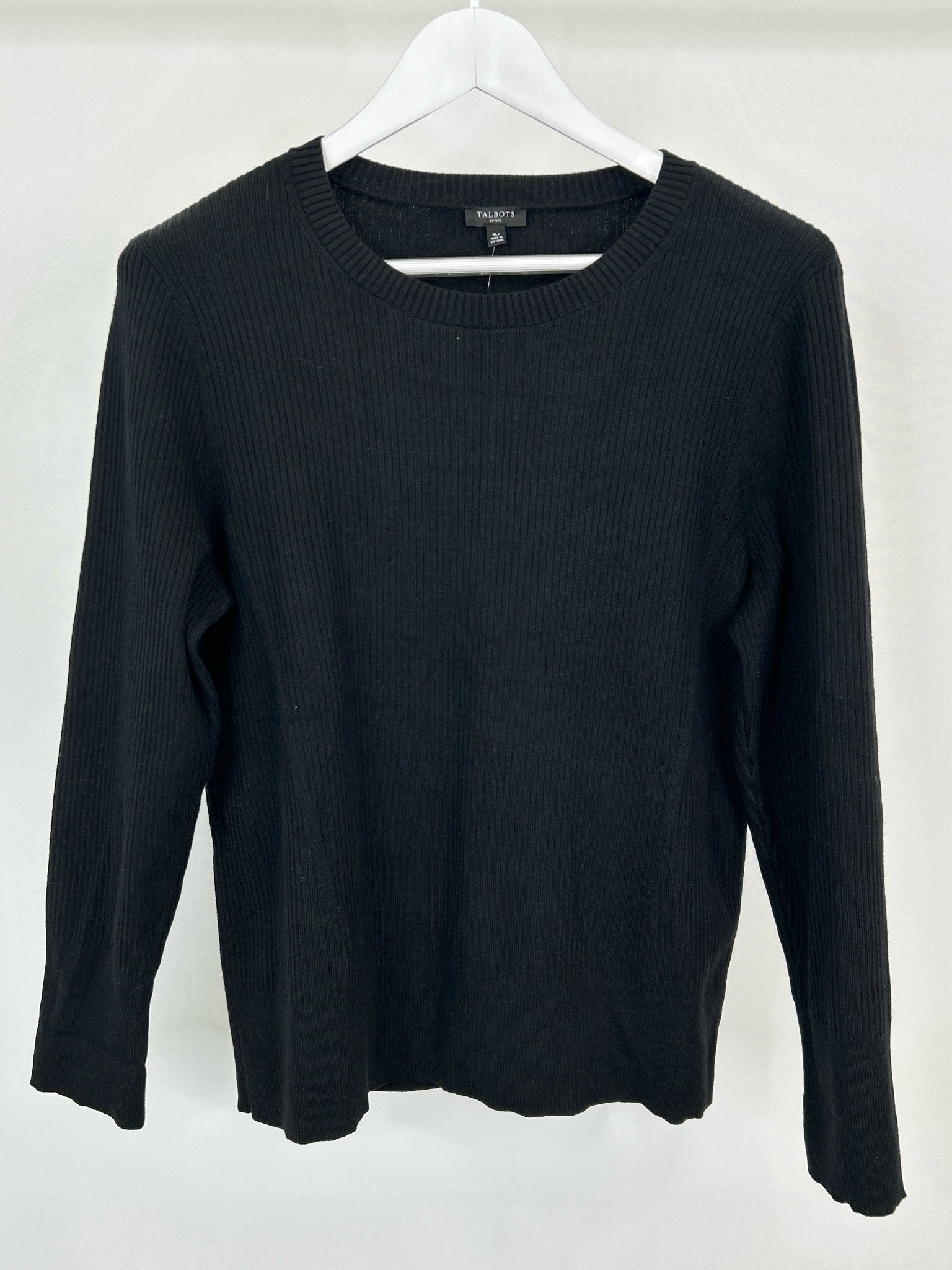TALBOTS NWT Size PXL Black Women Sweater NWT