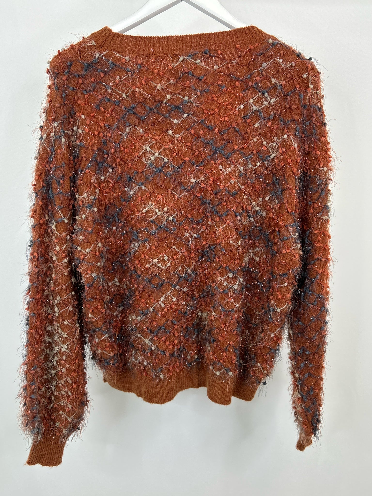 Molly Bracken Size M RUST Women Sweater