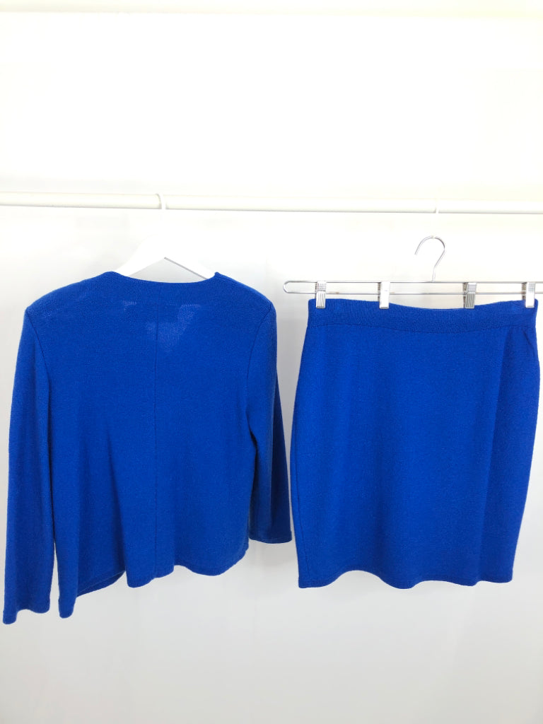 Jennifer Roberts Women Size 14W/18W Blue 2-Piece w/skirt