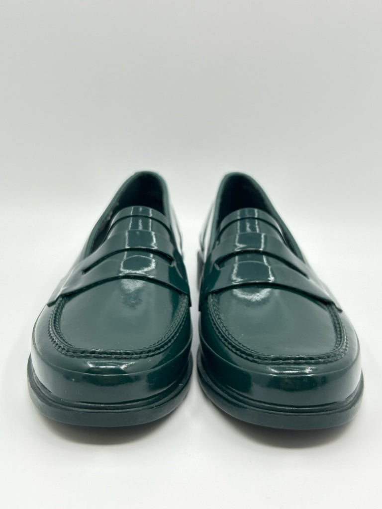HUNTER Size 9 Pine Green Women's Loafer