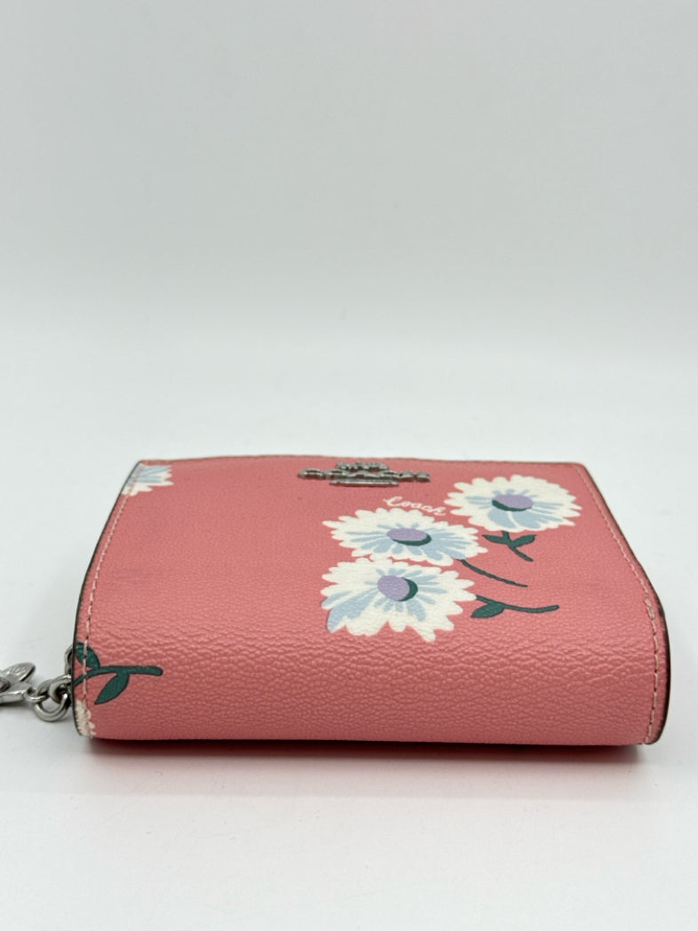 COACH Pink floral Wallet