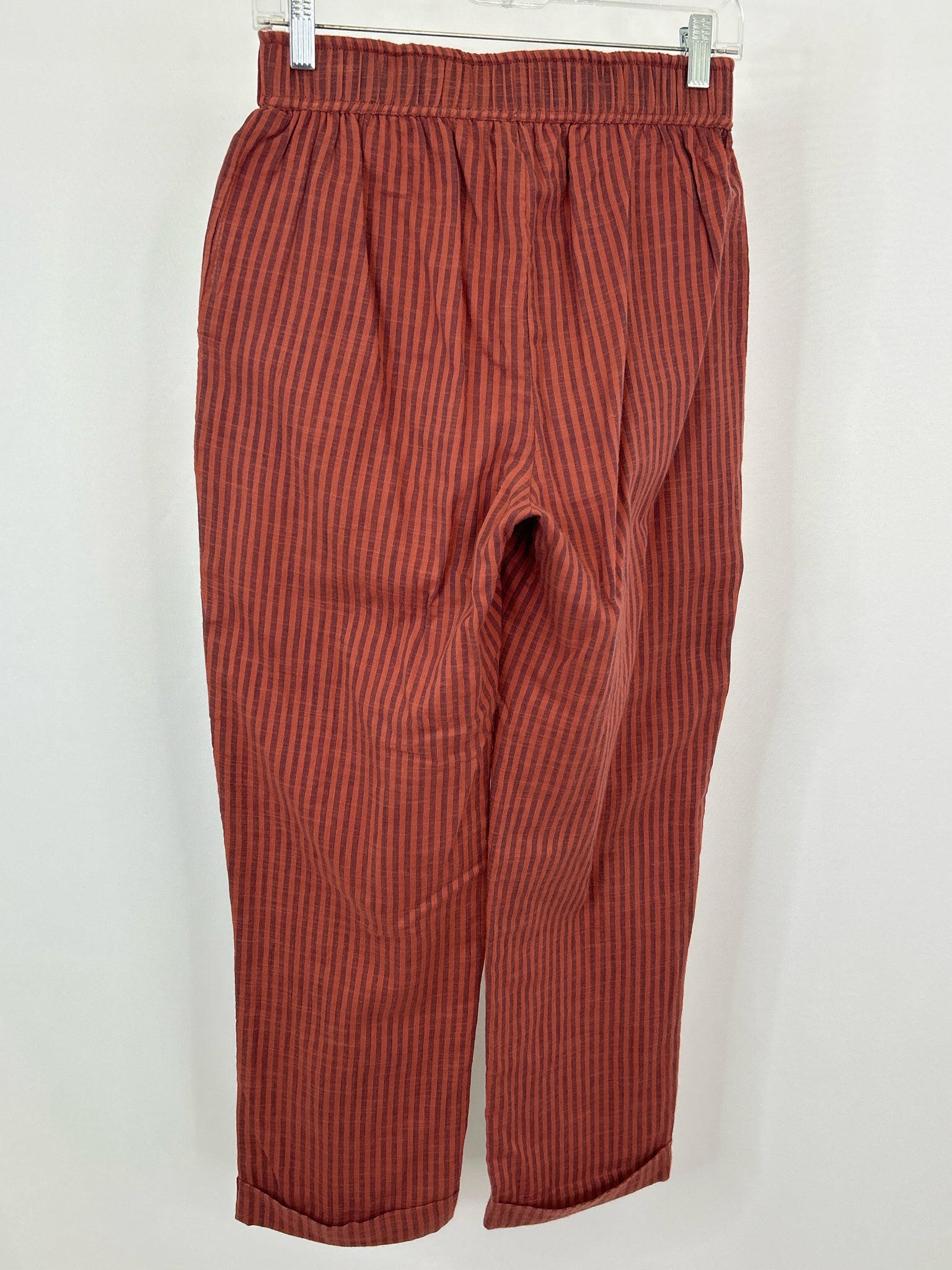 EVEREVE Sundry for Everyday Size S Red Striped Women Pants NWT