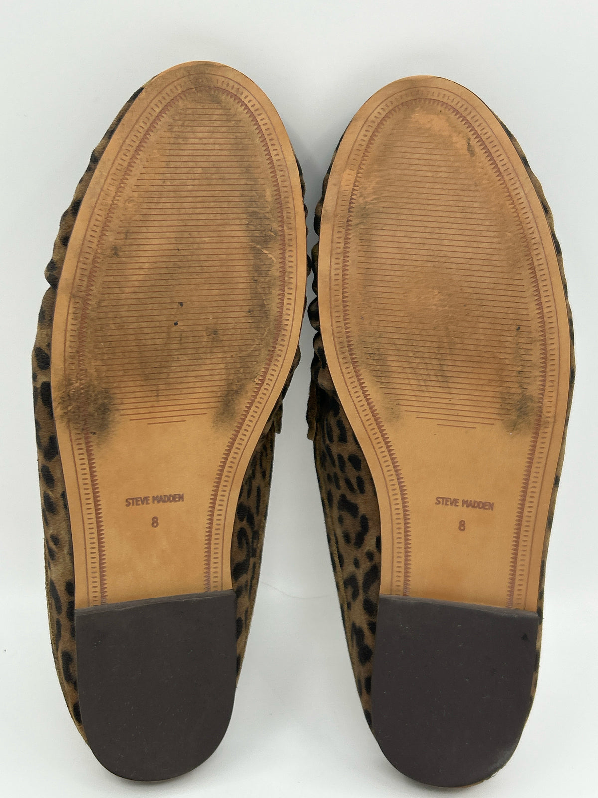 STEVE MADDEN Size 8M Animal Print Women Loafer
