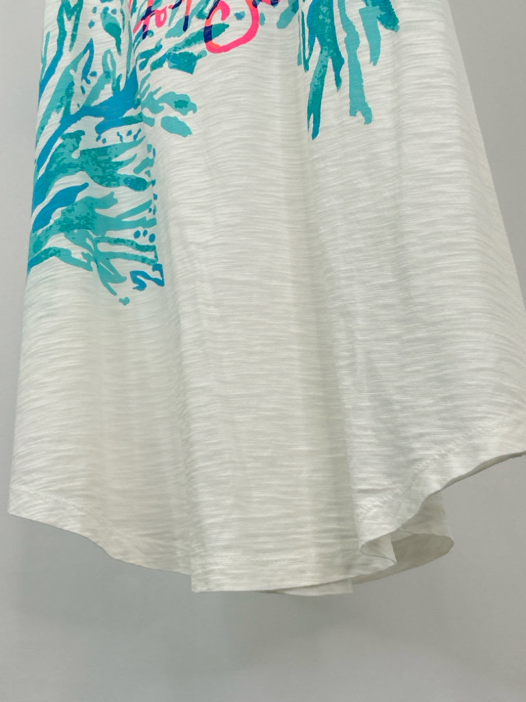LILLY PULITZER Size XS White Women's Top
