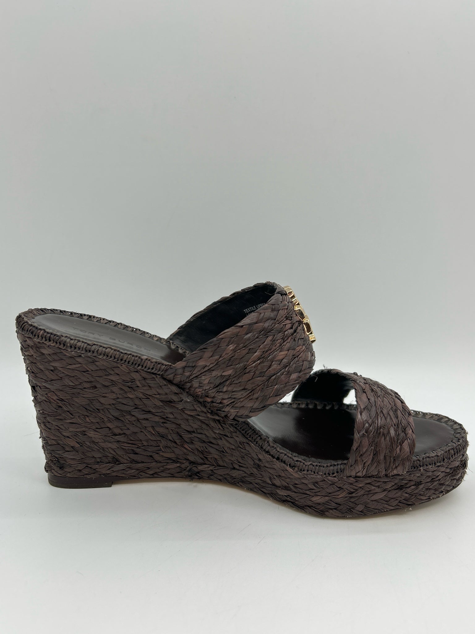 TORY BURCH Size 7.5M Brown Women Sandal