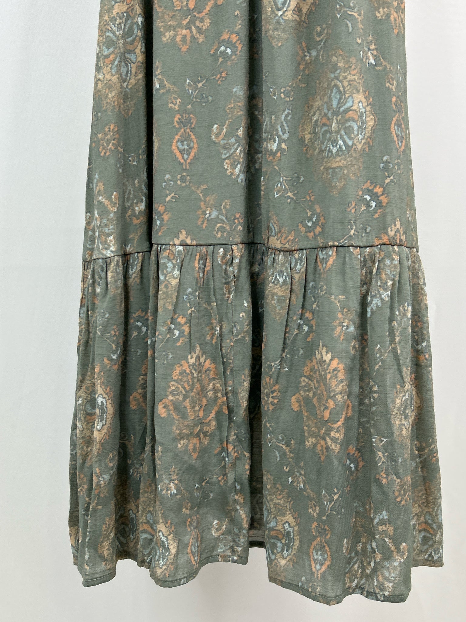 FRYE Size S sage print Women Dress