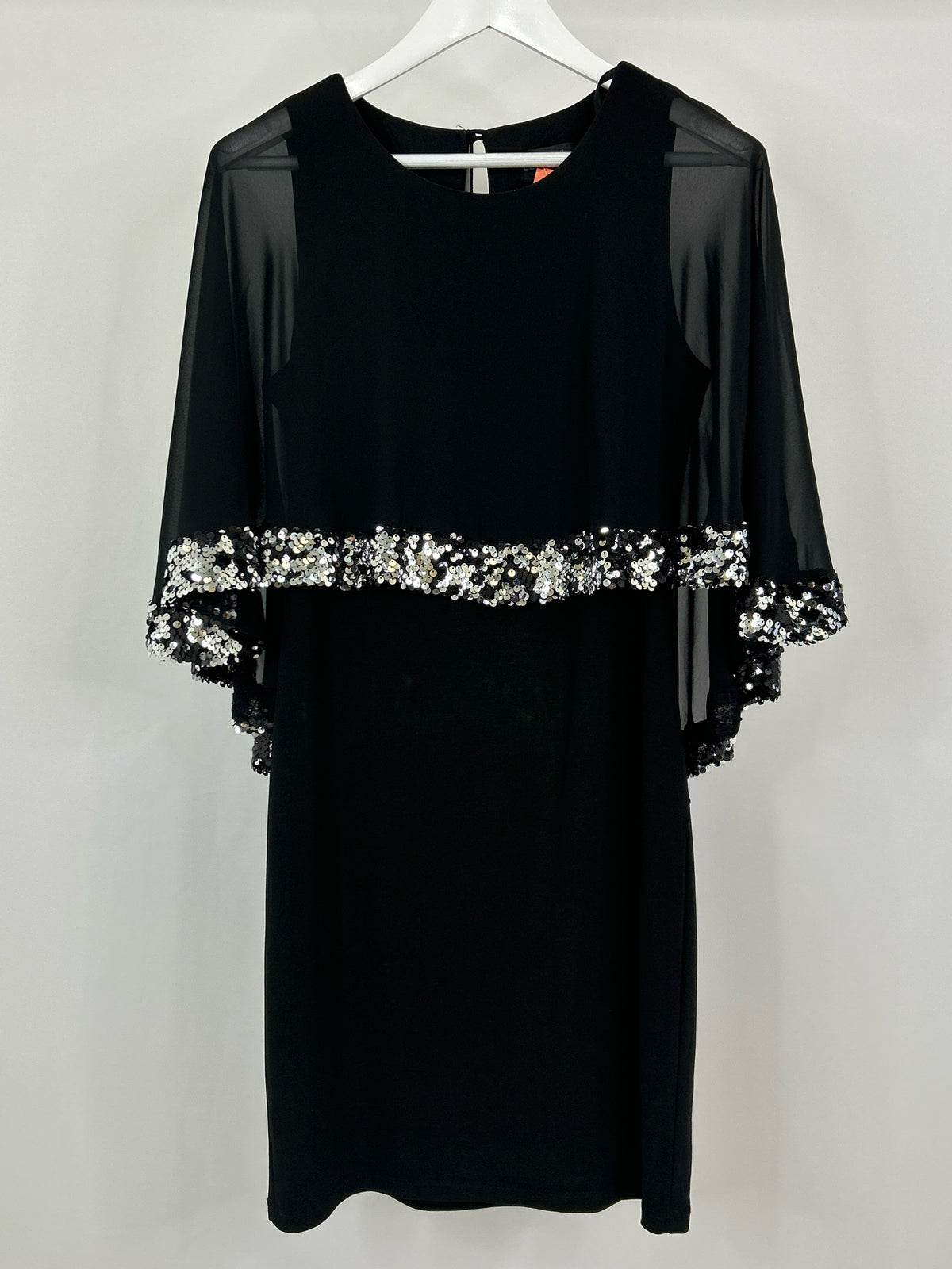 BETSY AND ADAM Size 12 Black Women Dress