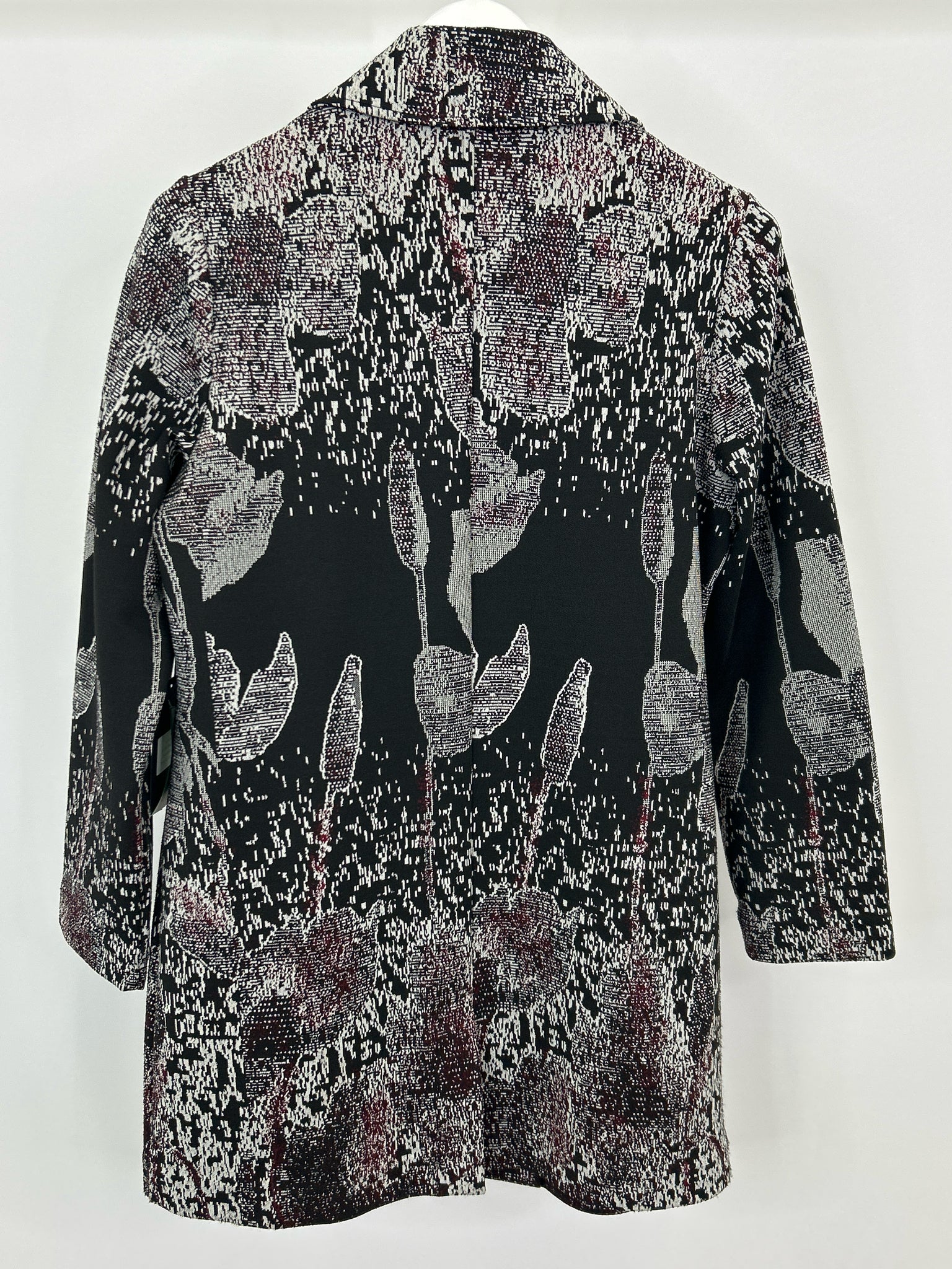OLIVIA BY HABITAT CLOTHES Size S Black and White Women Coat