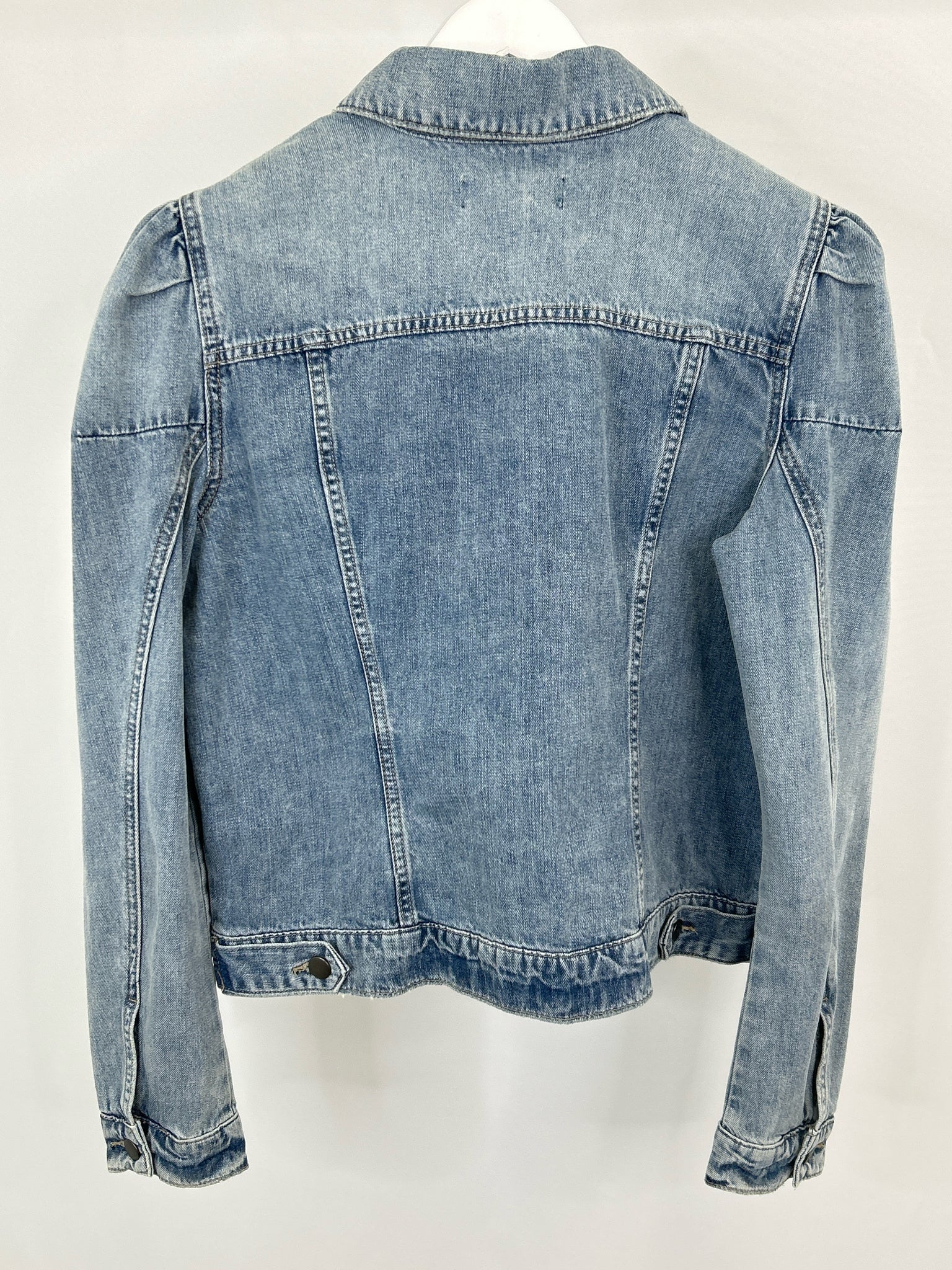 KUT Size XL LIGHT BLUE DENIM Women Jacket
