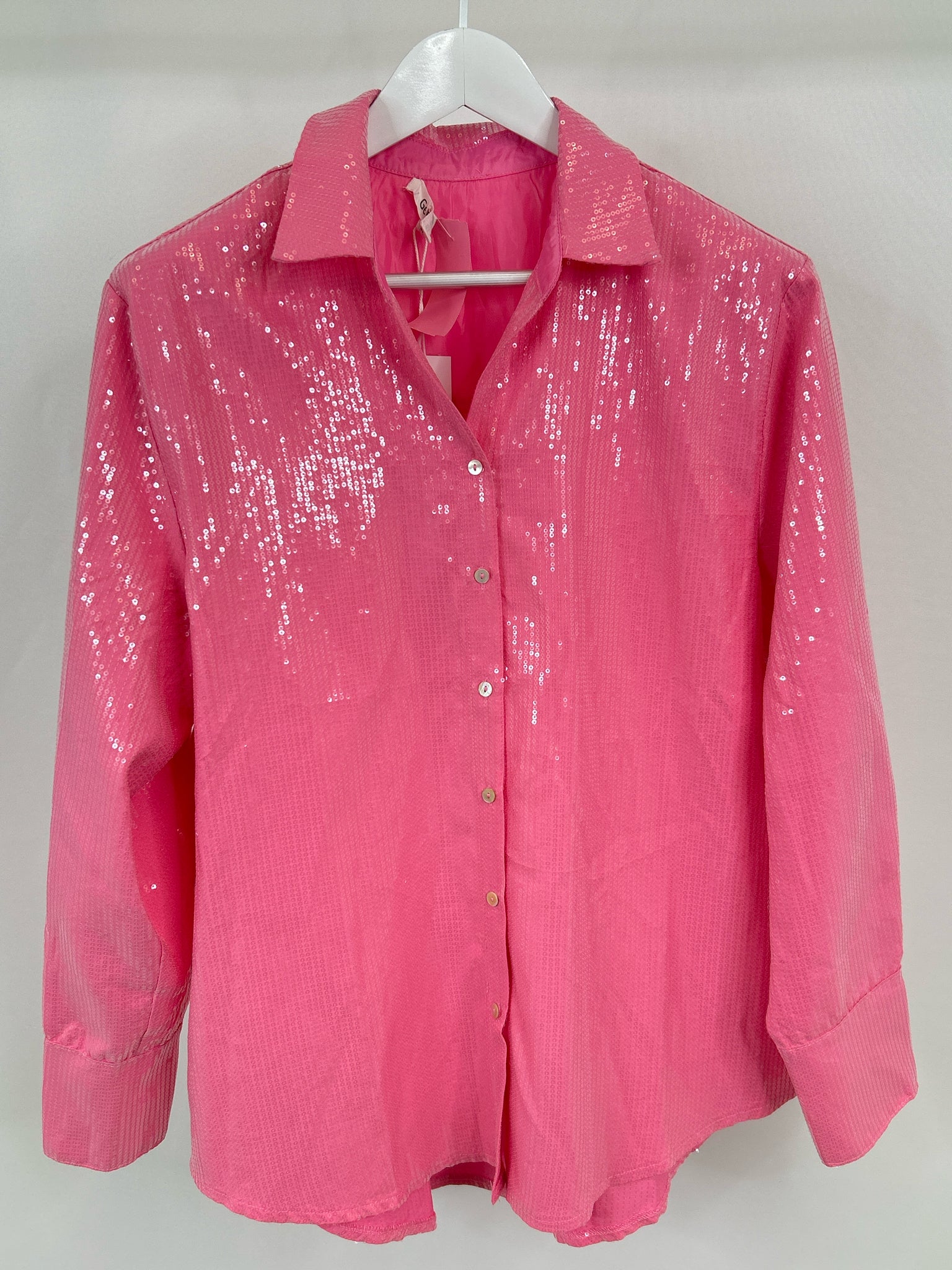 GEEGEE Size M Pink Women Shirt NWT