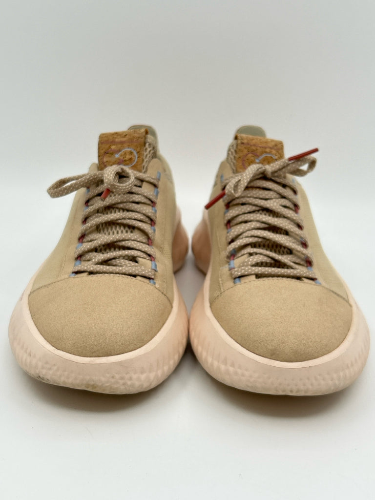 COLE HAAN Size 6.5B BEIGE AND PINK Women's Sneakers