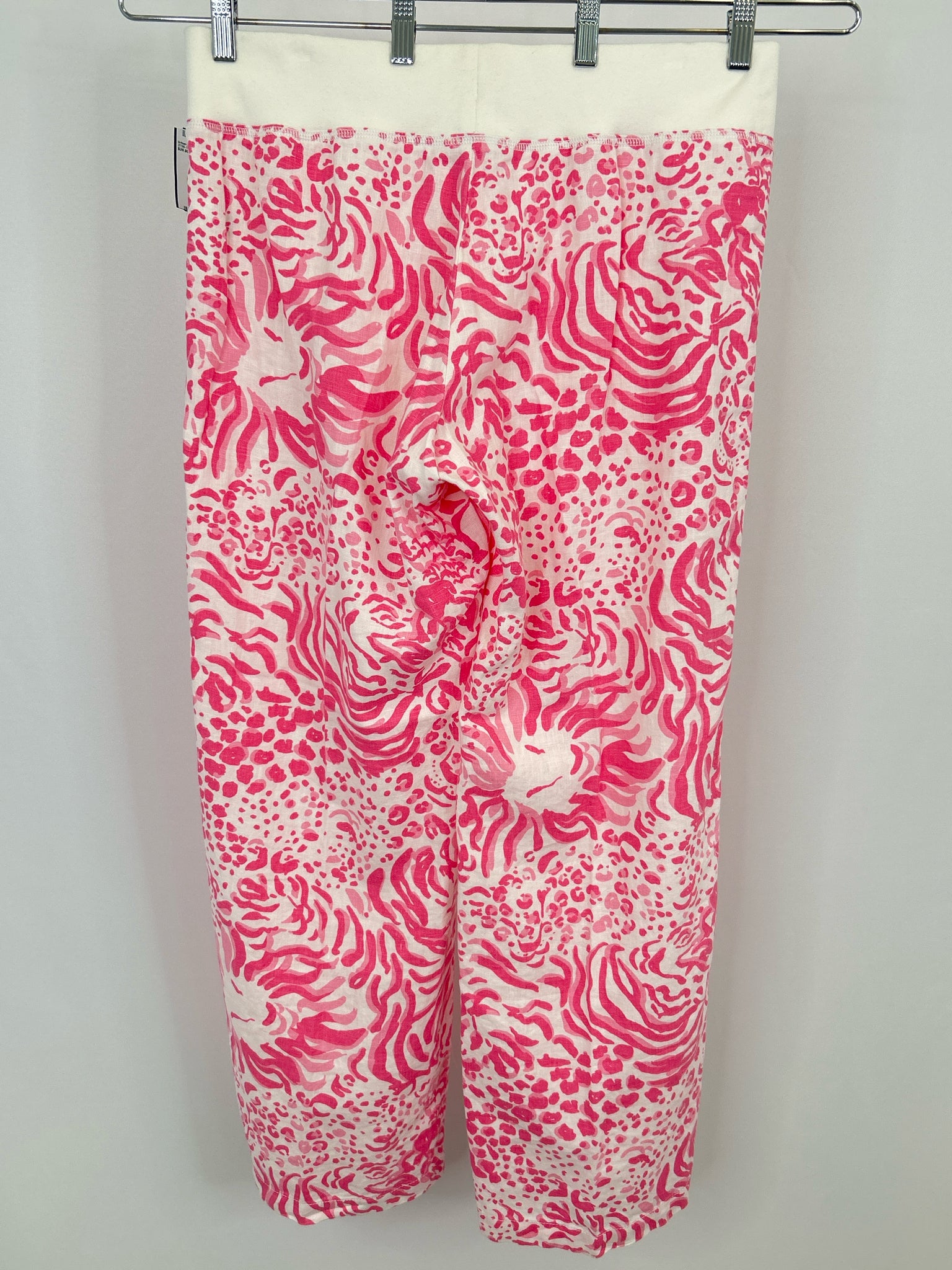 LILLY PULITZER Size XL Pink & White Women Pants