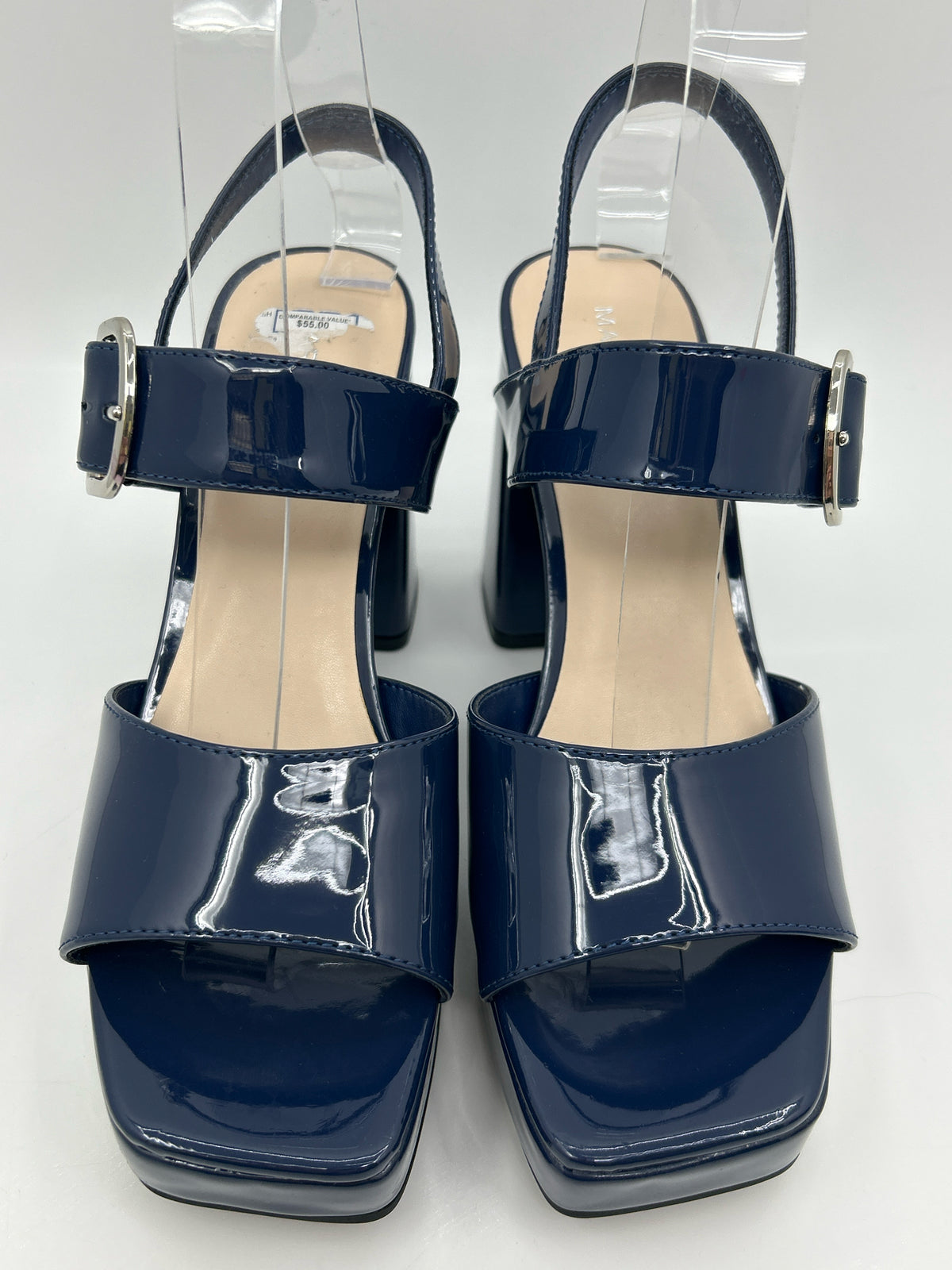 MARC FISHER Size 7.5 Blue Women Sandal