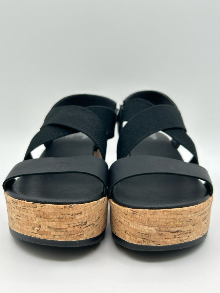 SOREL Size 8 Black Women's Sandal