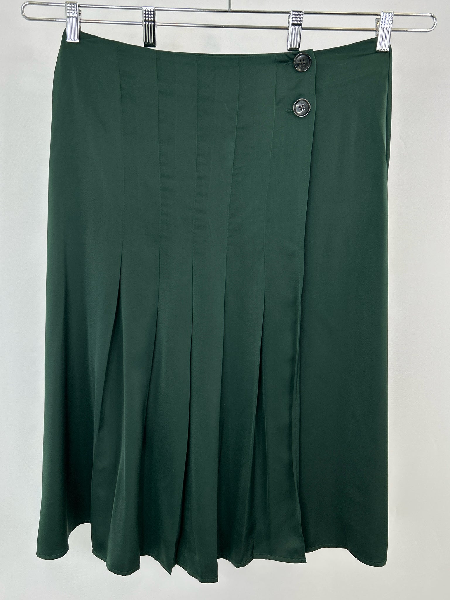 BANANA REPUBLIC Factory Size 12 Hunter Green Women Skirt