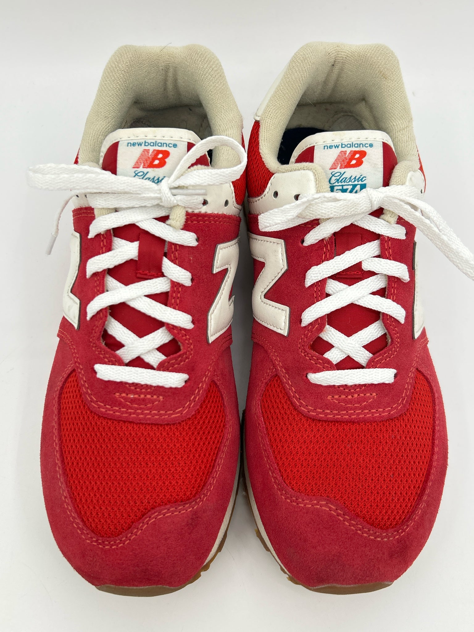 NEW BALANCE Size 6 Red Women Sneakers