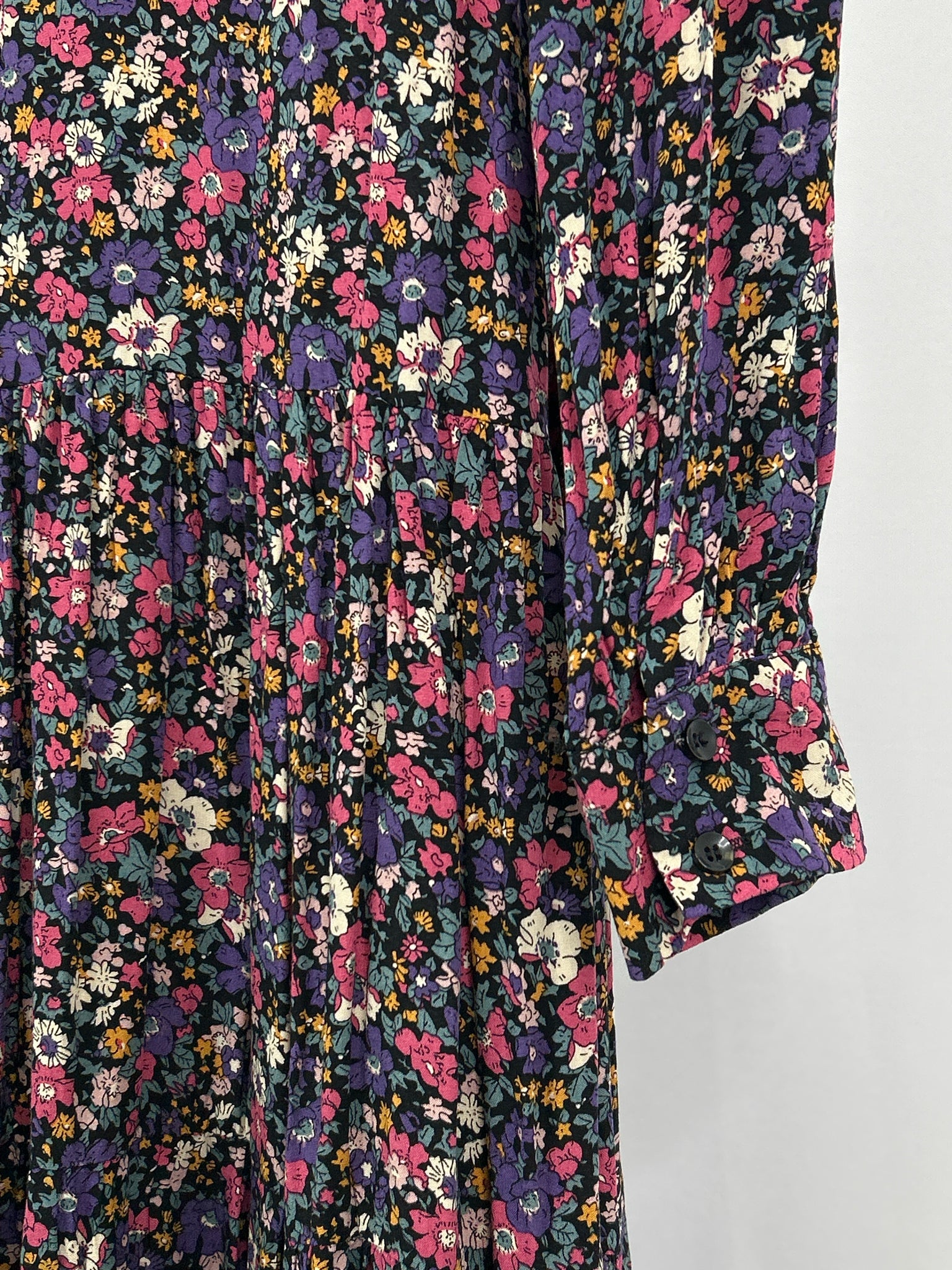 NATURAL LIFE Size M Purple and Pink Women Dress NWT