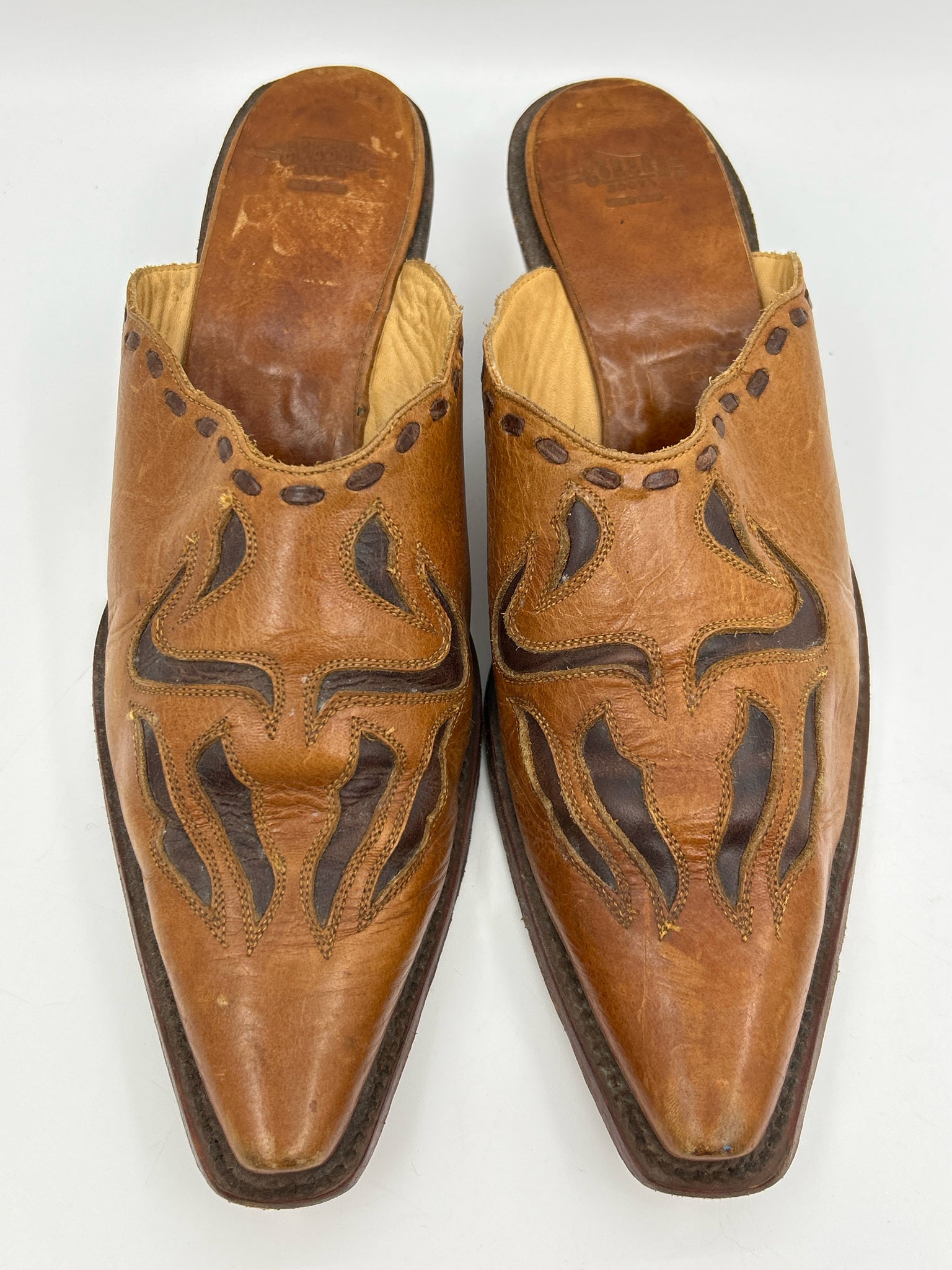 CORRAL Size 9M Tan Women Booties