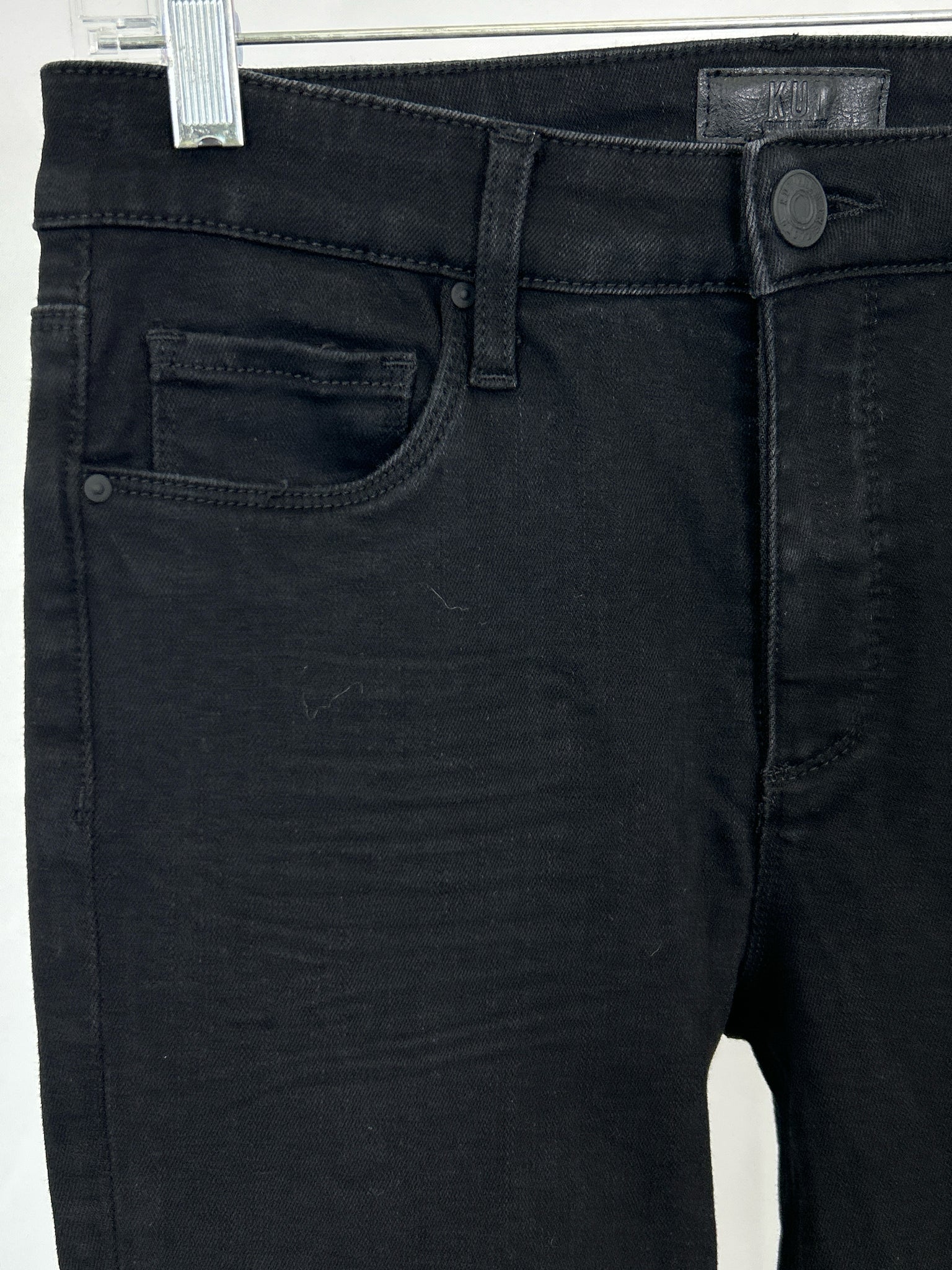 KUT Size 4 BLACK DENIM Women jeans