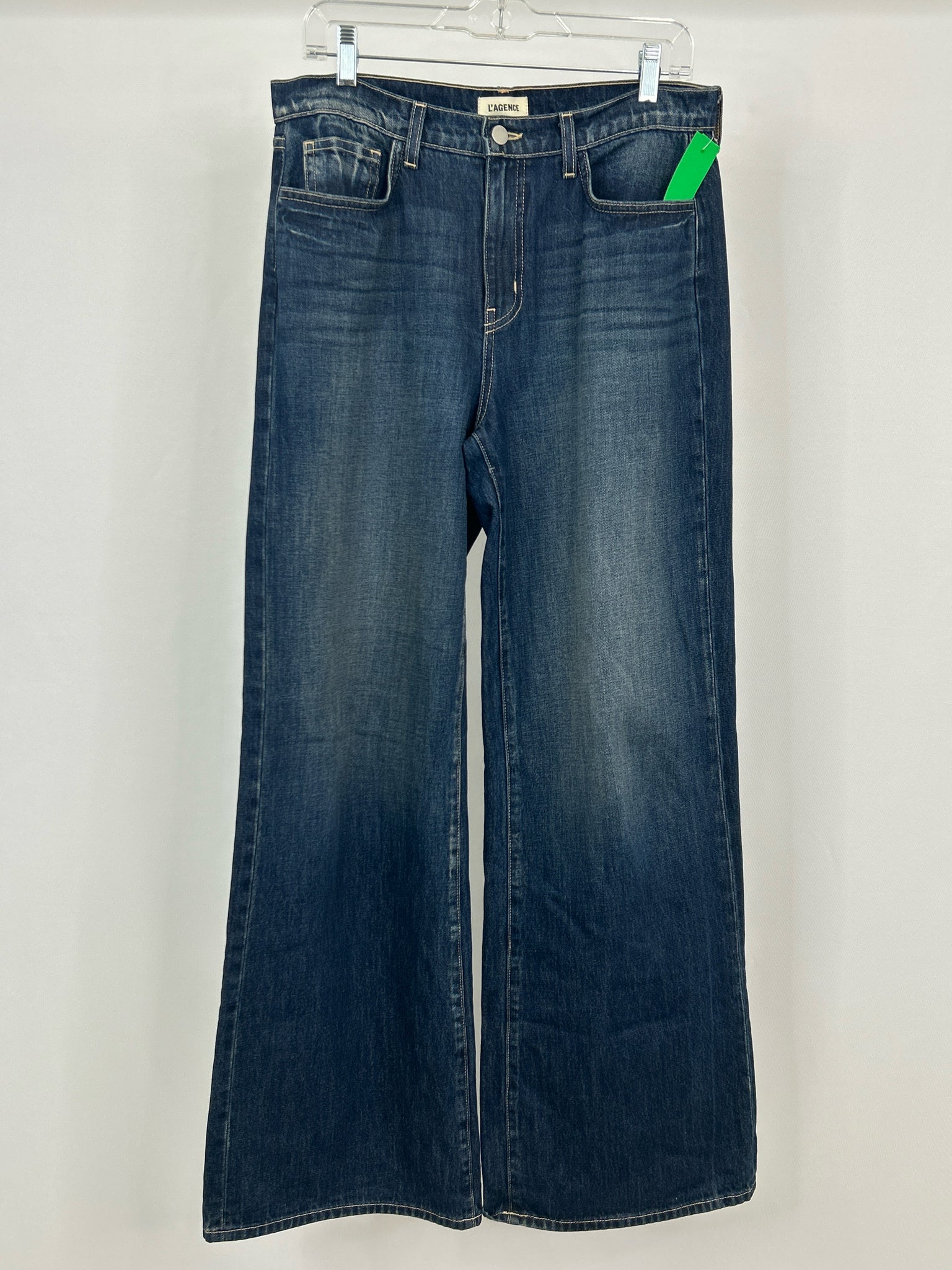 L'AGENCE Size 28/6 BLUE DENIM Women jeans