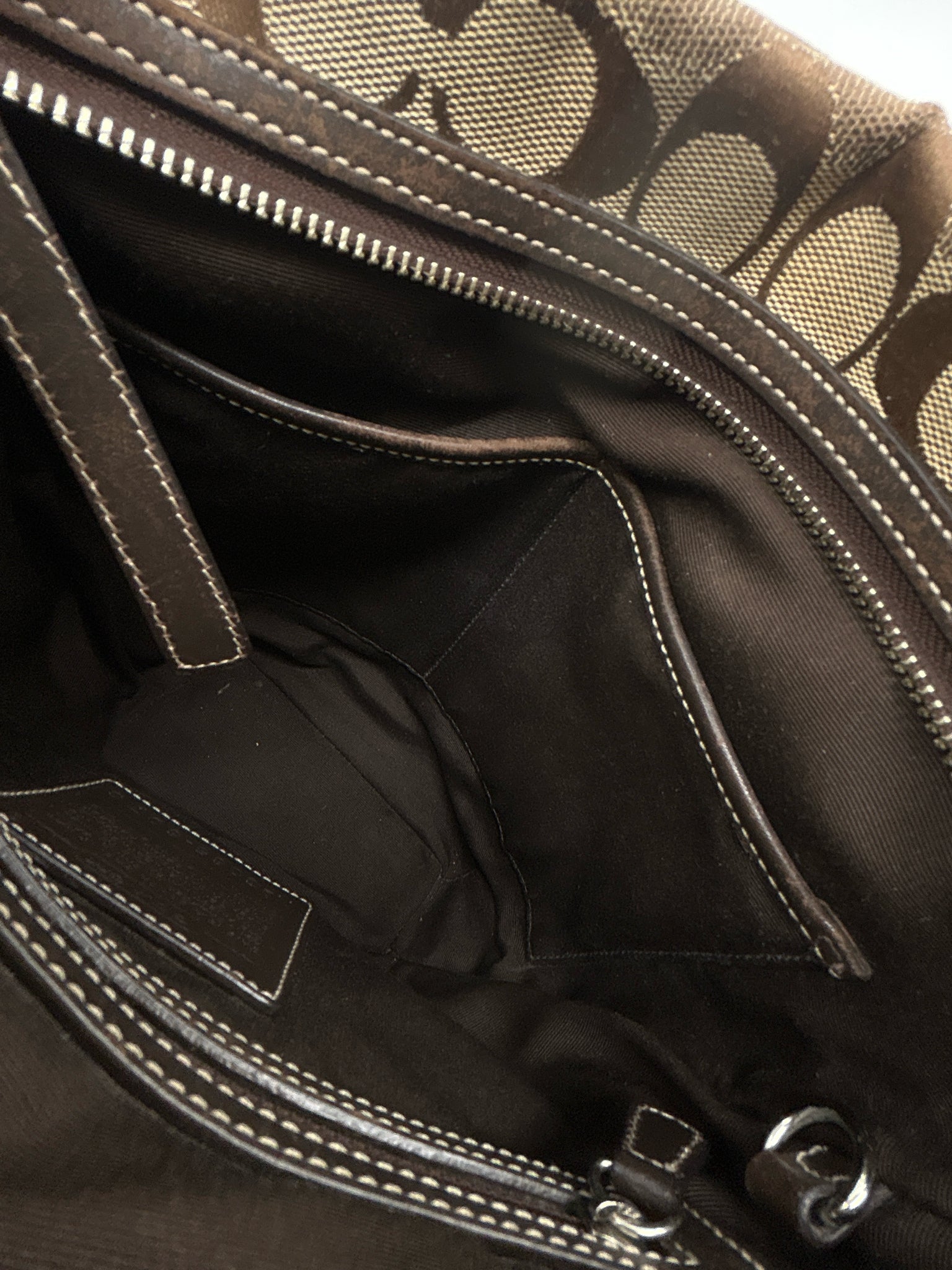 Coach BROWN MONOGRAM Women Purse