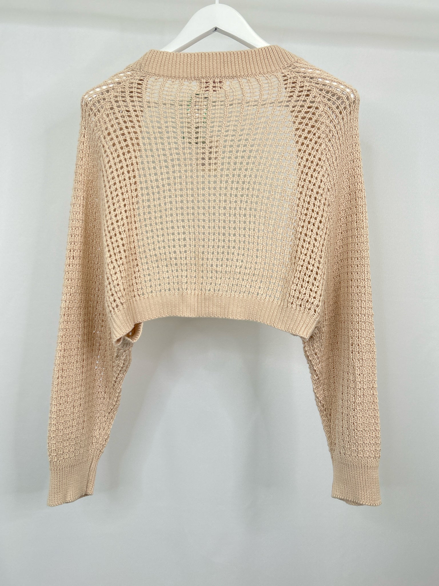 NEKANE NKN NWT Size S Cream Women Shrug
