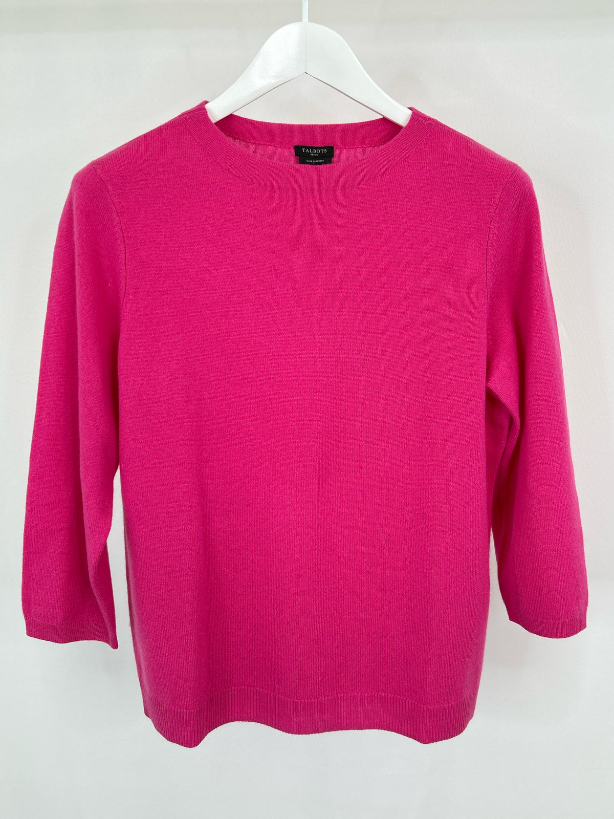 TALBOTS Size XLP Rose Pink Women Sweater