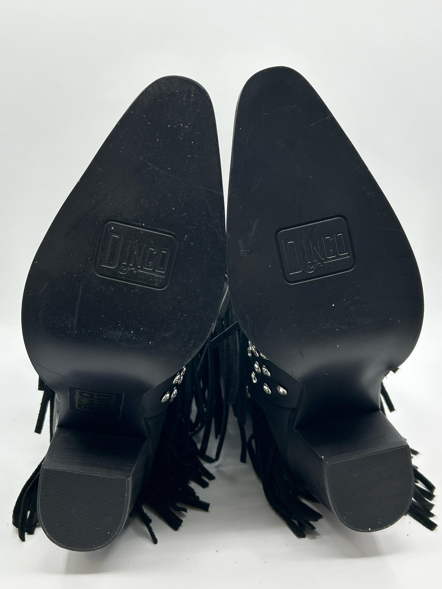 DINGO Size 7.5M Black Women Boots